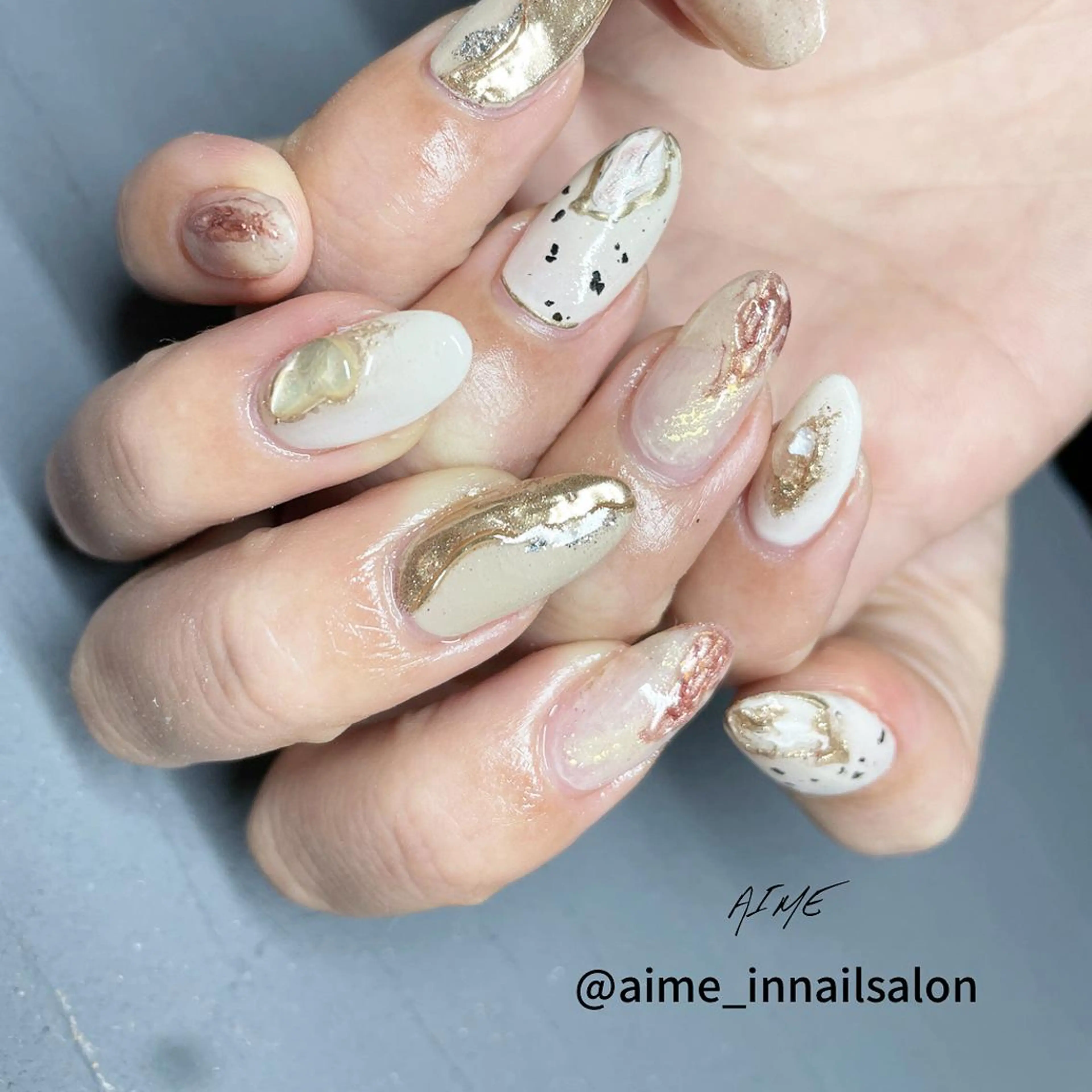 ネイル ハンドネイル AIME （momo）のネイルデザイン