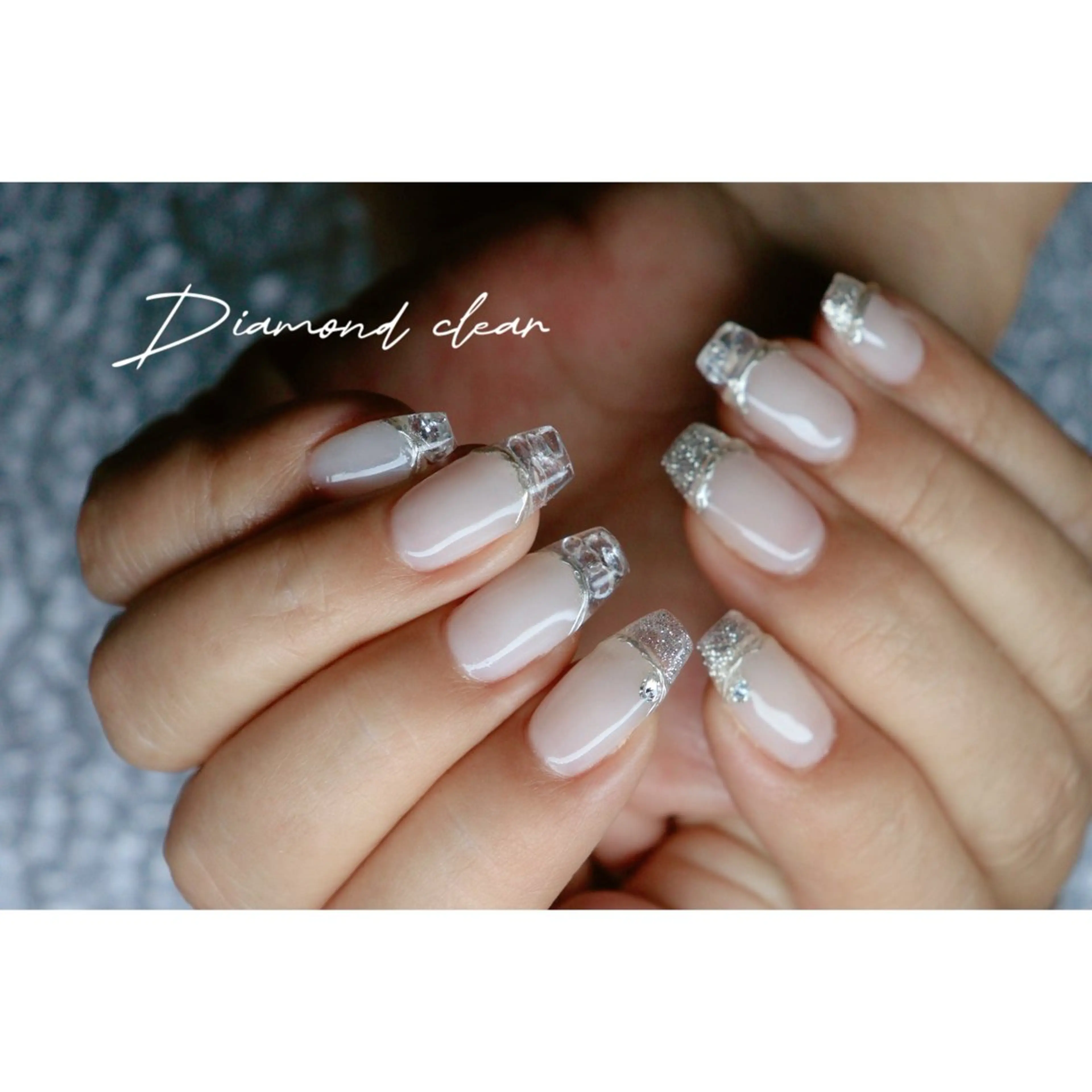 ネイル クリアネイル ハンドネイル mapple nailのネイルデザイン