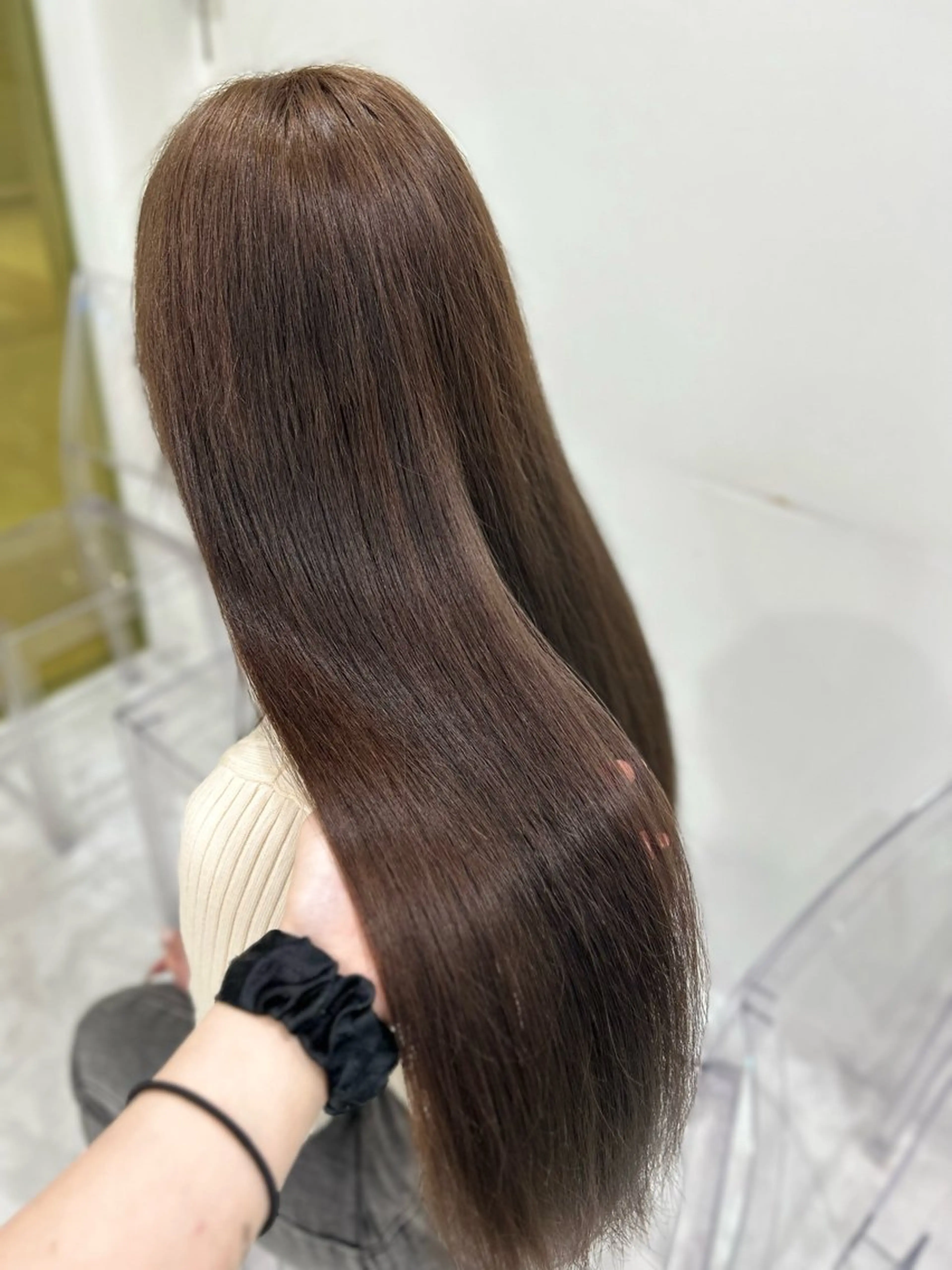 ロング ヘアカラー トリートメント Miwa🤍ダメージ レスカラー特化🦢のヘアスタイル