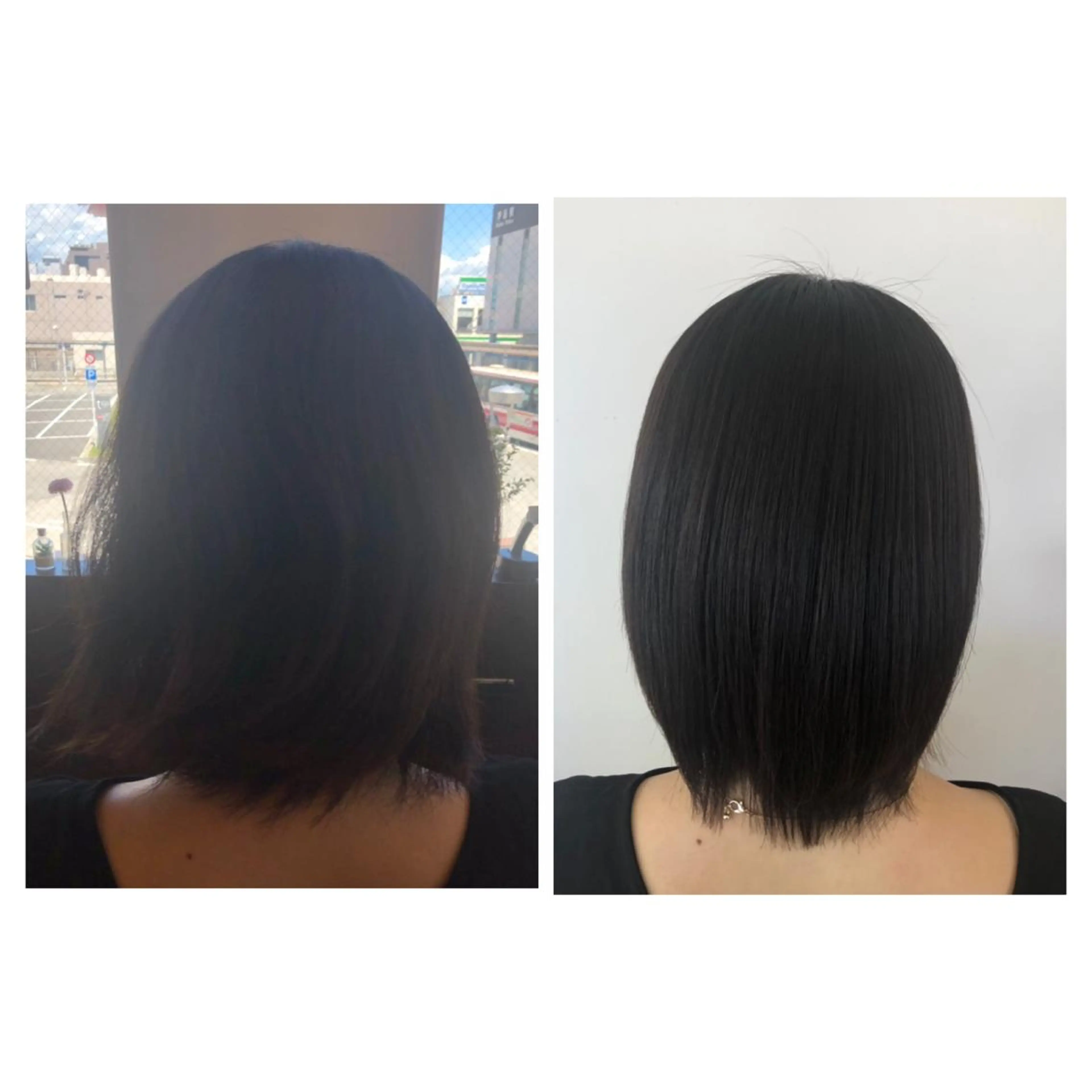 ミディアム トリートメント 縮毛矯正 やまぐち まりんのヘアスタイル