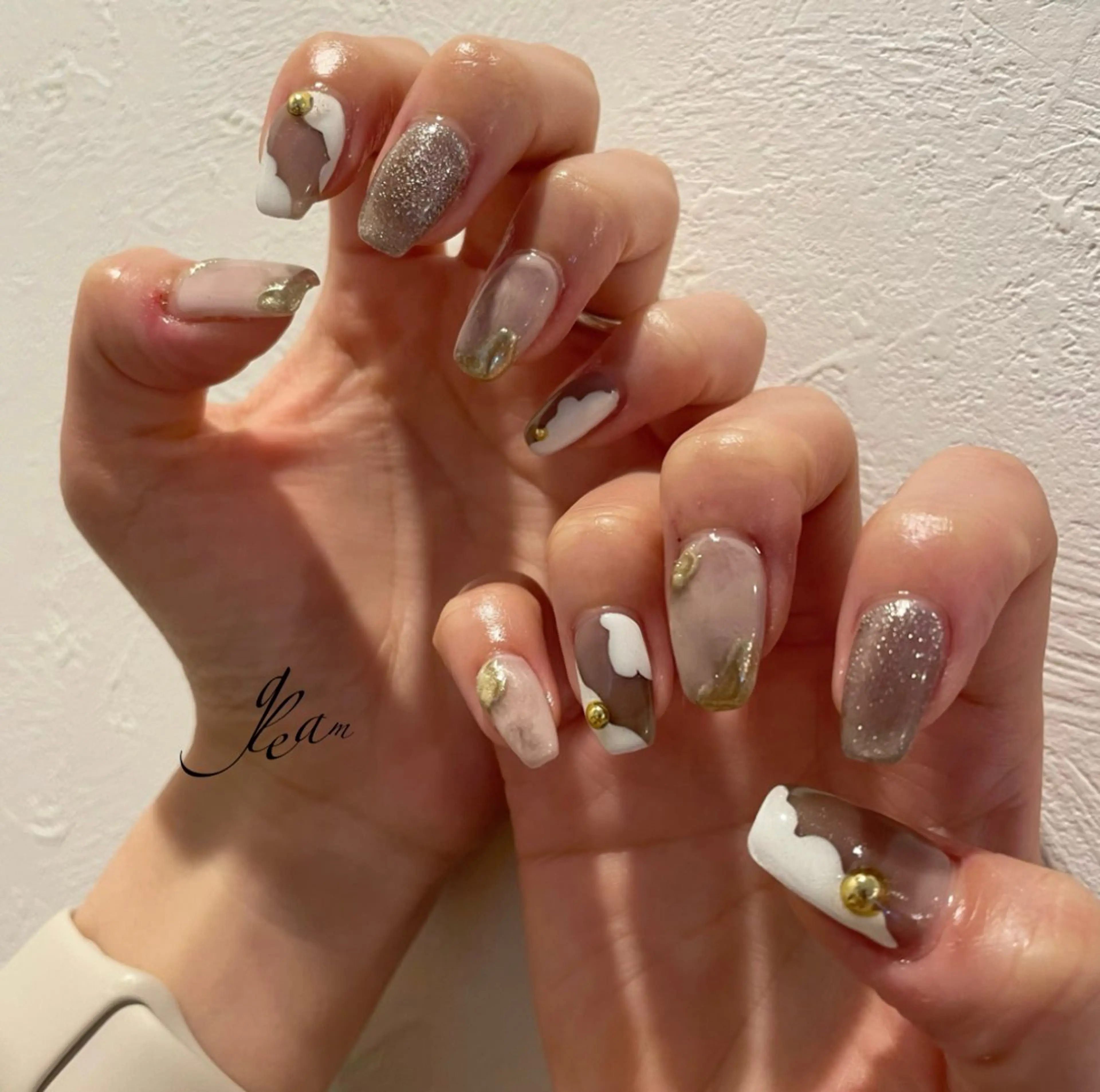 ネイル ハンドネイル gleam所属・gleam✴︎ sayakaのネイルデザイン