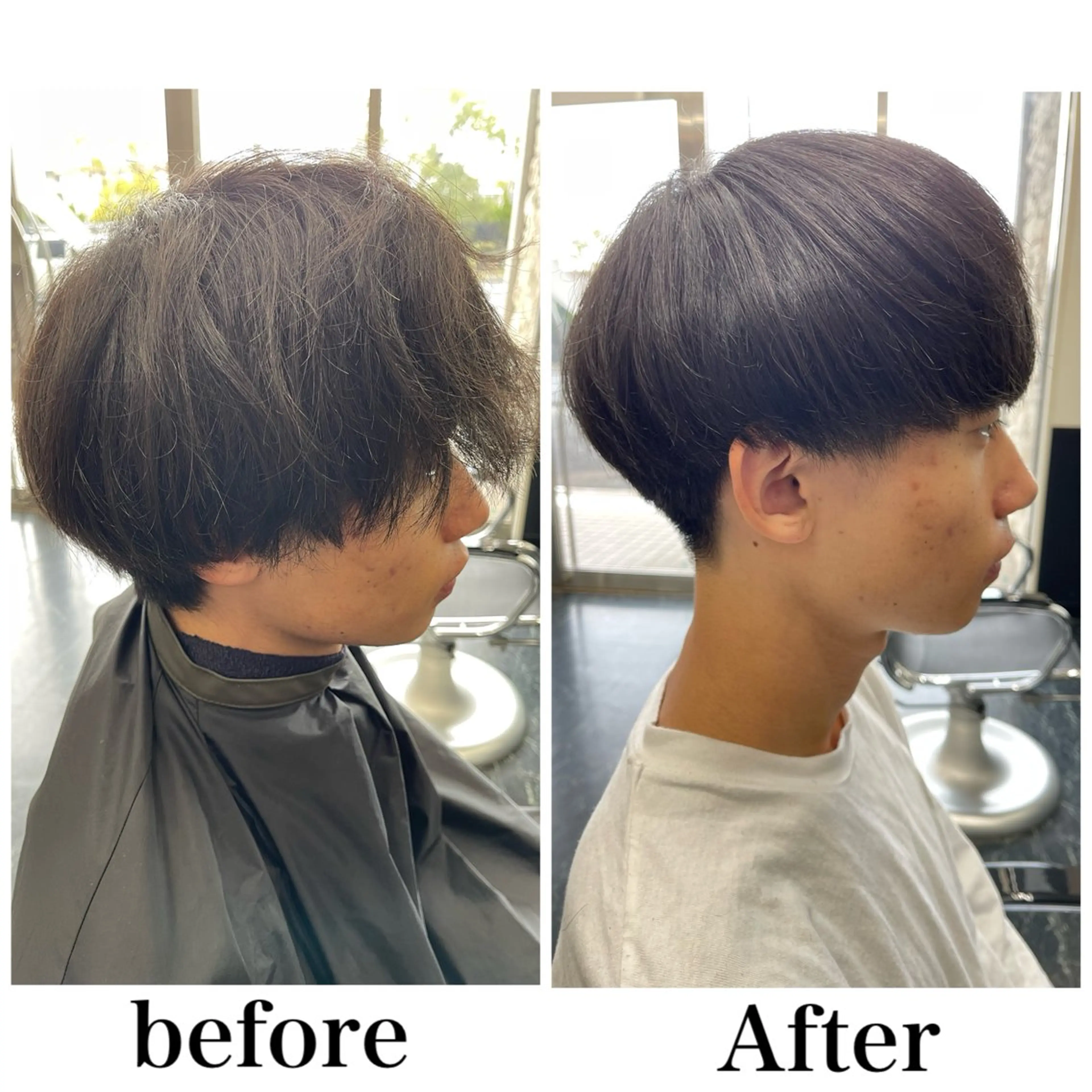 ミディアム メンズ マッシュ 学生（メンズ向け） 学生 カット トリートメント beautystadium529所属・高橋 裕利のヘアスタイル