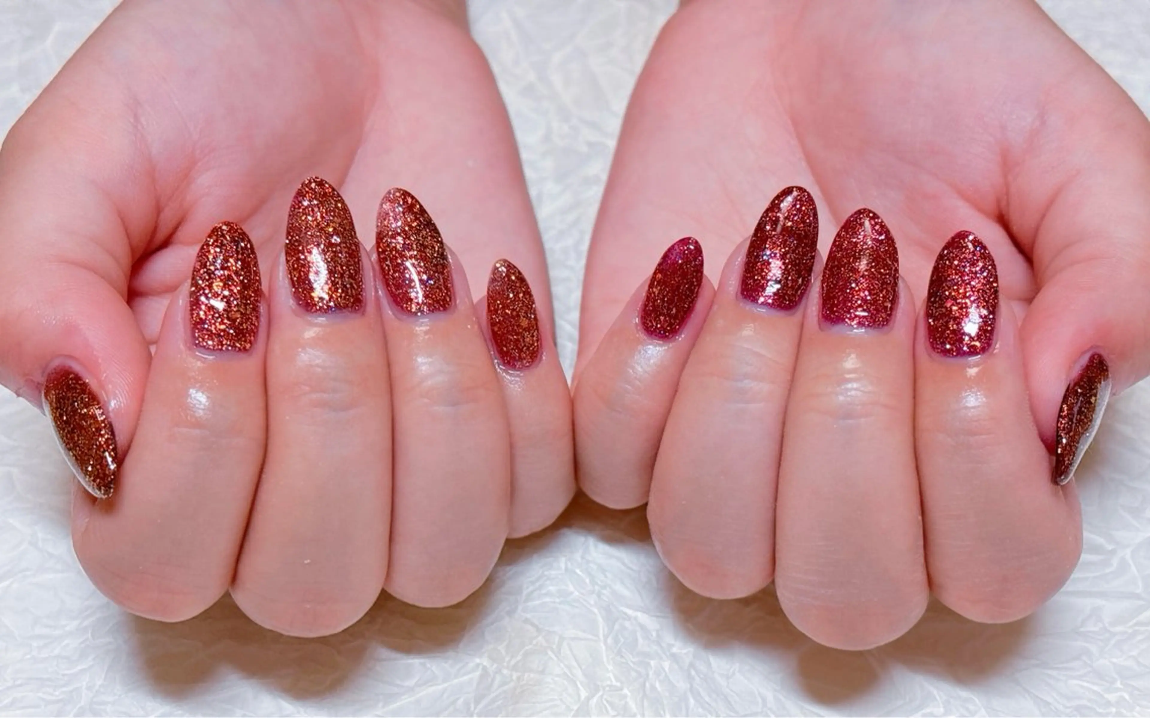 ネイル アートネイル オーロラネイル チークネイル フラッシュネイル フットネイル ハンドネイル ゆ か_Nails💫のネイルデザイン