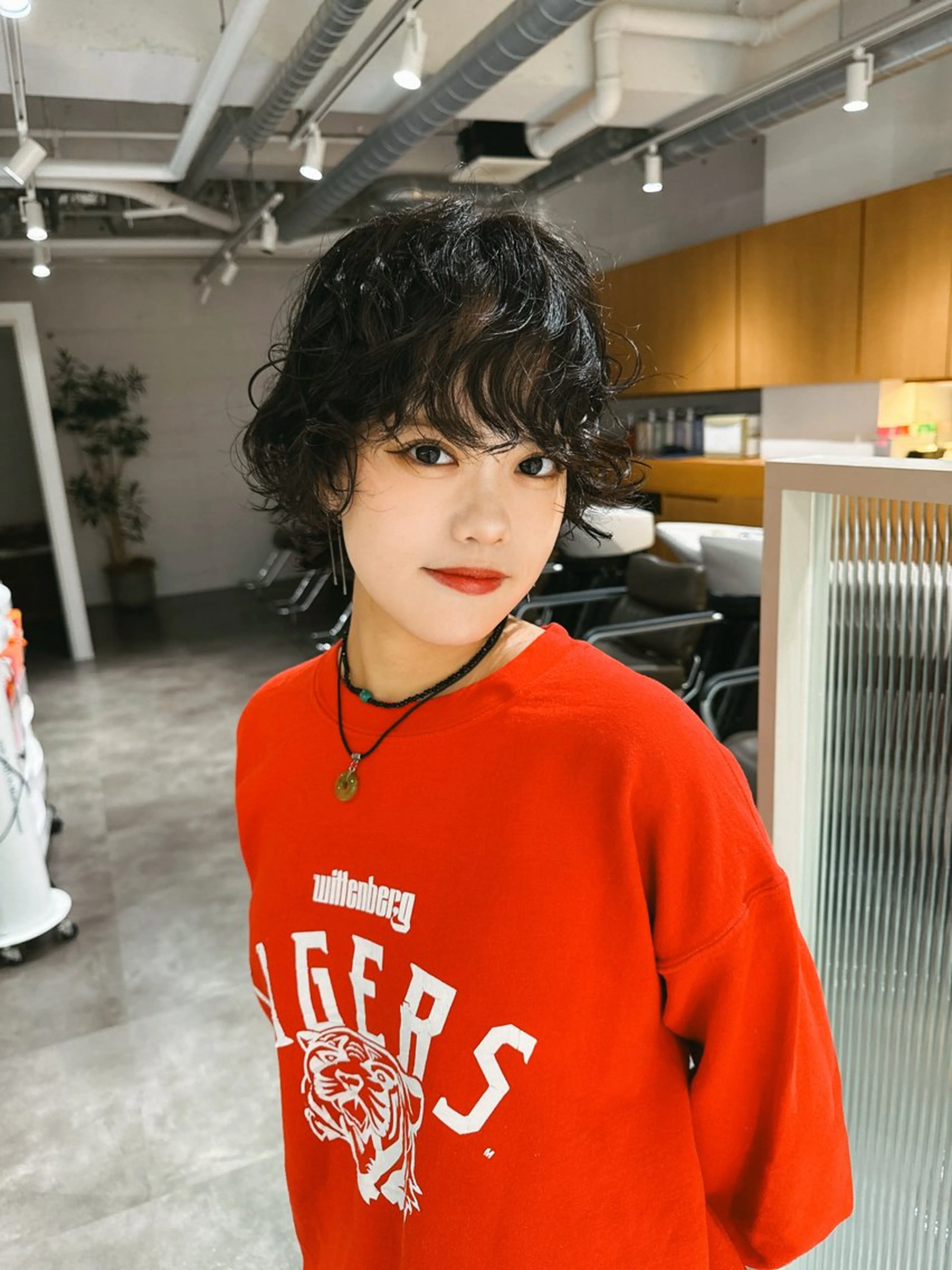 ショート パーマ ショートヘア カット パーマ レイヤーカット/矢野 貴規のヘアスタイル