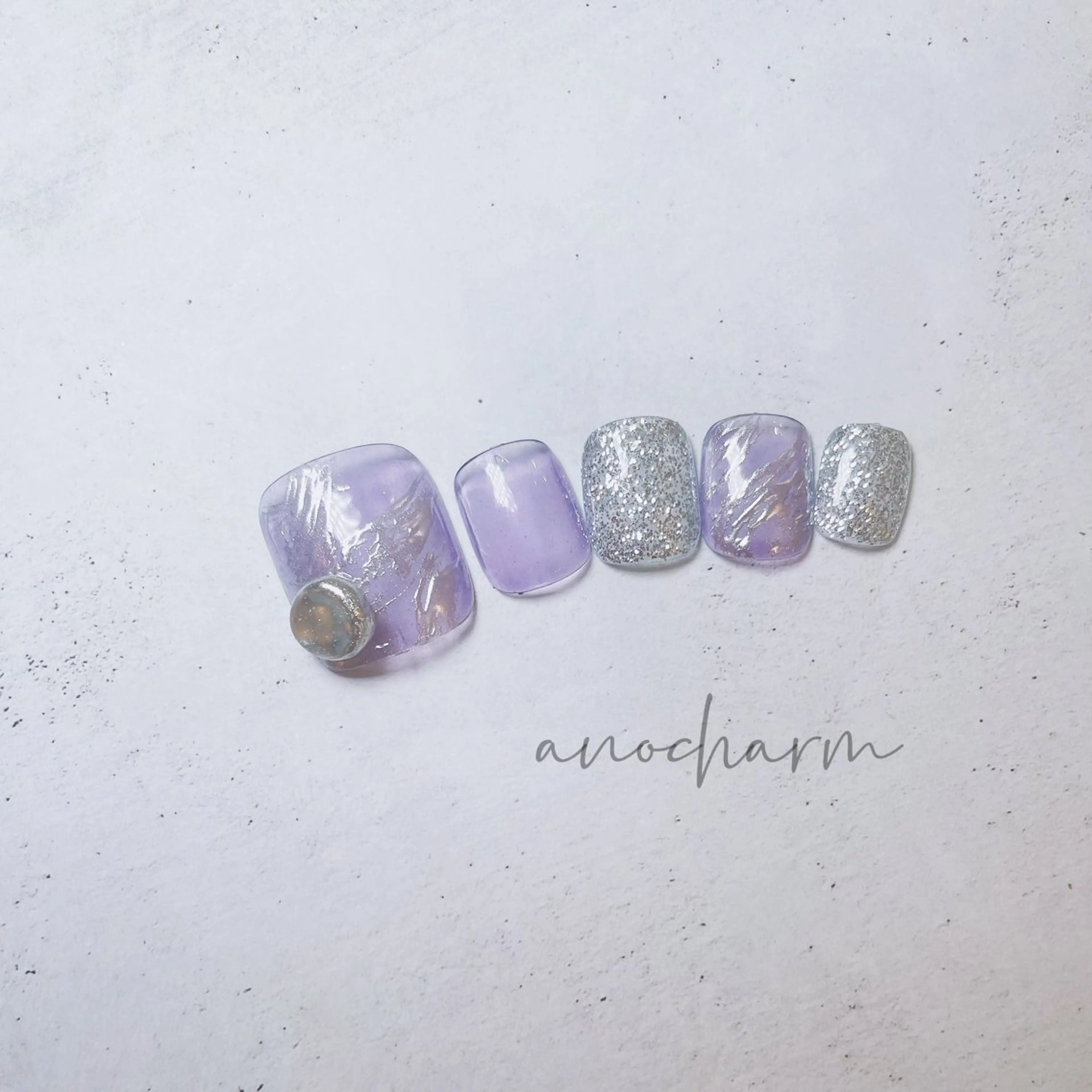 ネイル フットネイル anocharm by Royd.所属・anocharm _annaのネイルデザイン