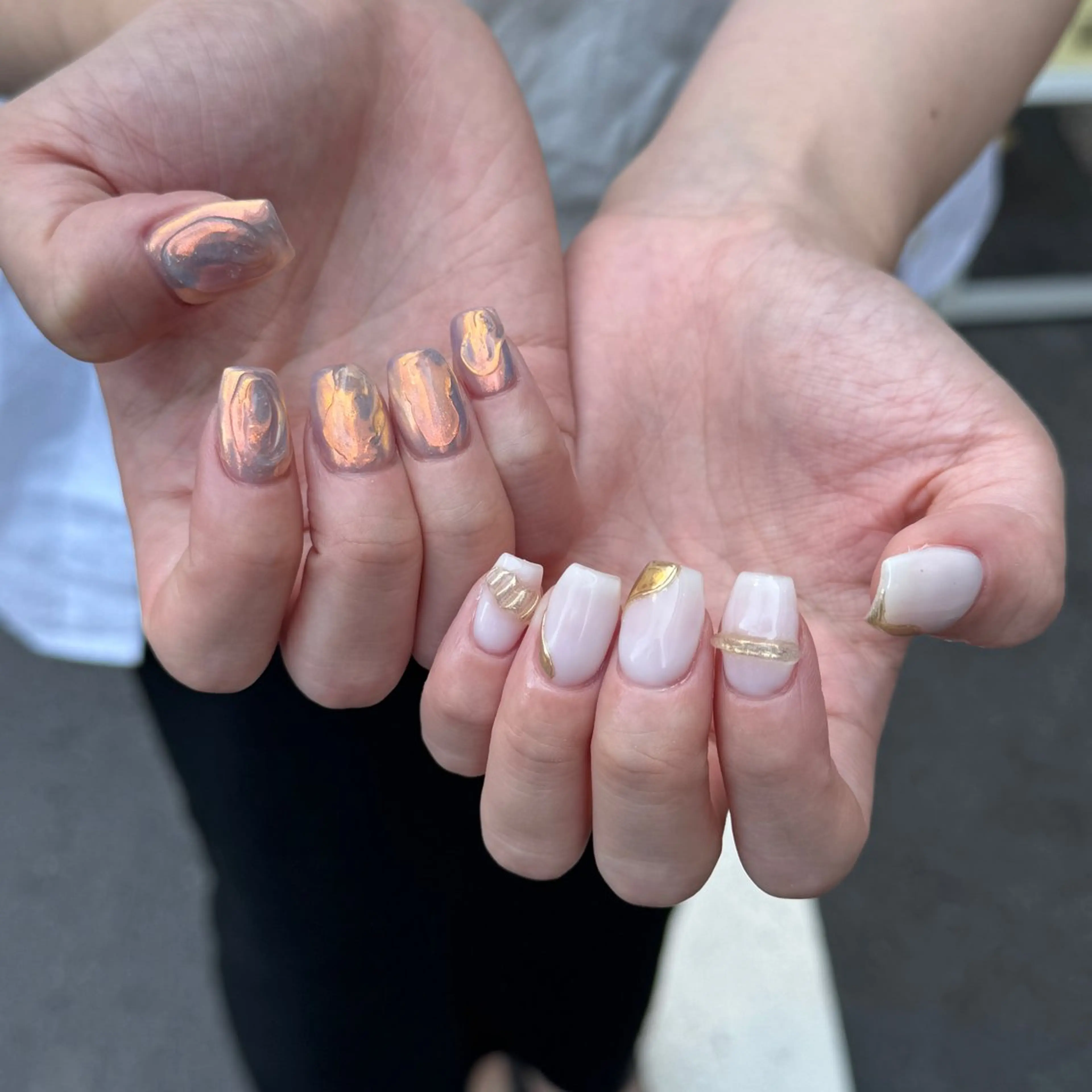 ネイル 夏ネイル ハンドネイル 𝐫𝐚𝐢 𝐧𝐚𝐢𝐥のネイルデザイン