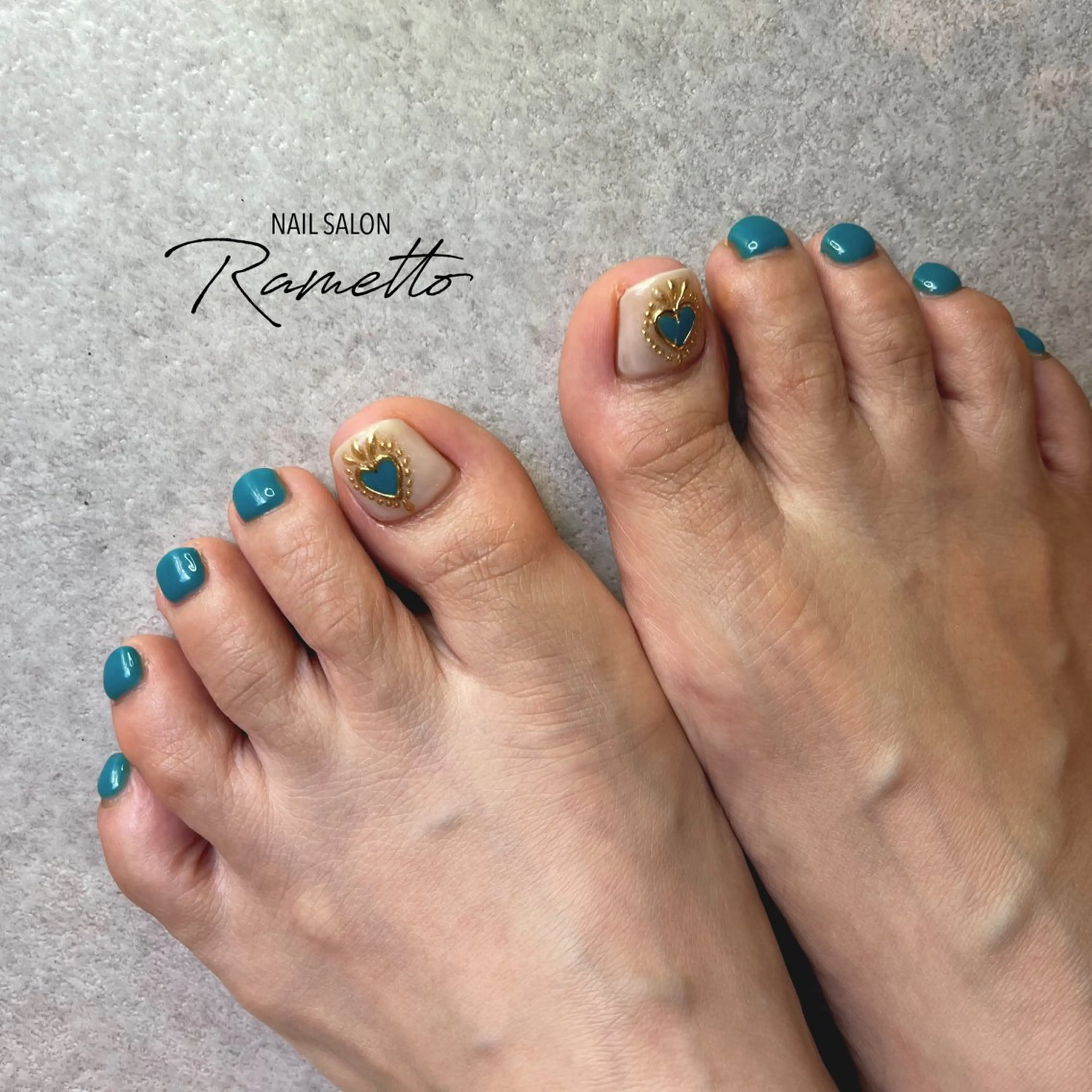 ネイル フットネイル NAILSALON Ramettoのネイルデザイン
