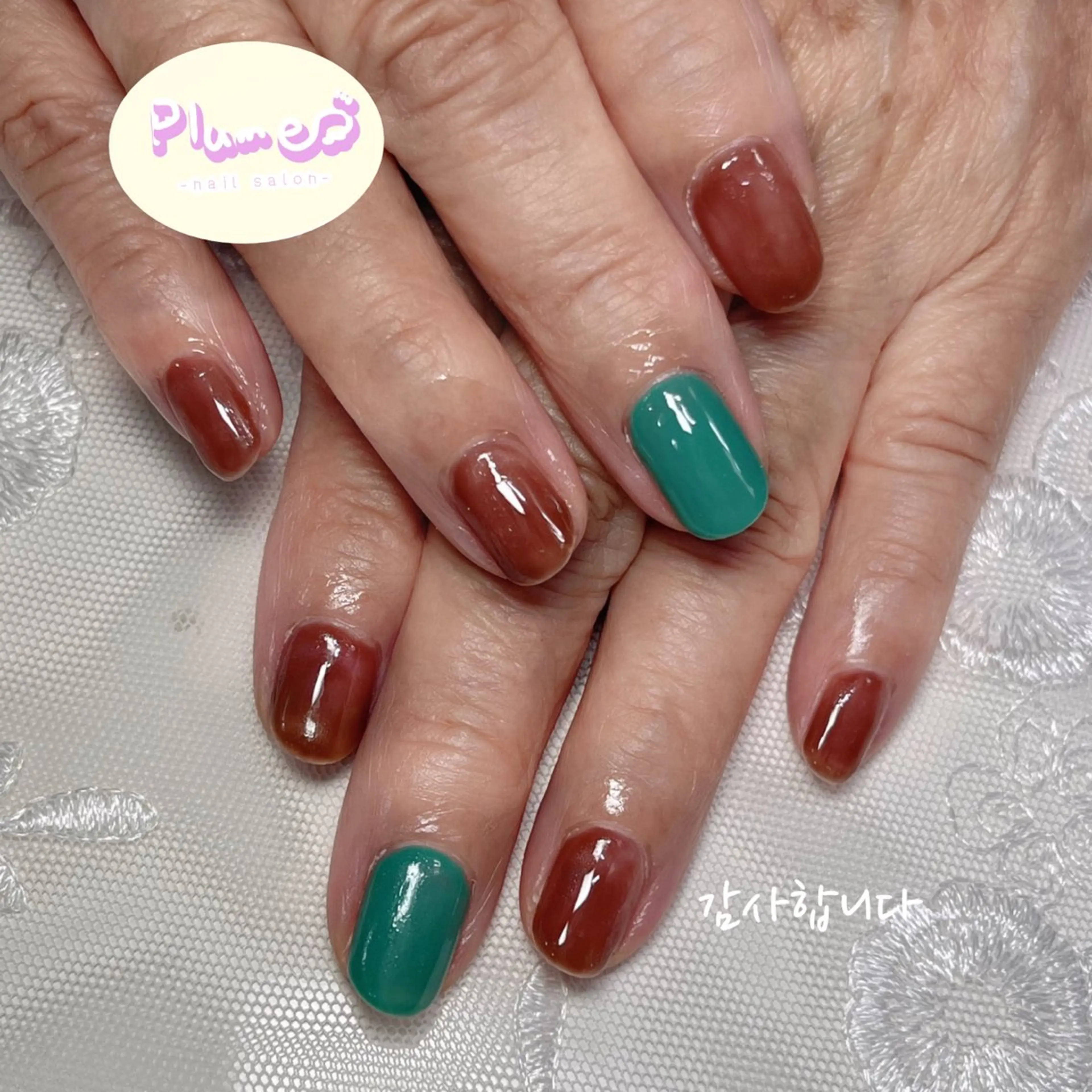 ネイル ハンドネイル plume nail ☆韓国ネイルのネイルデザイン