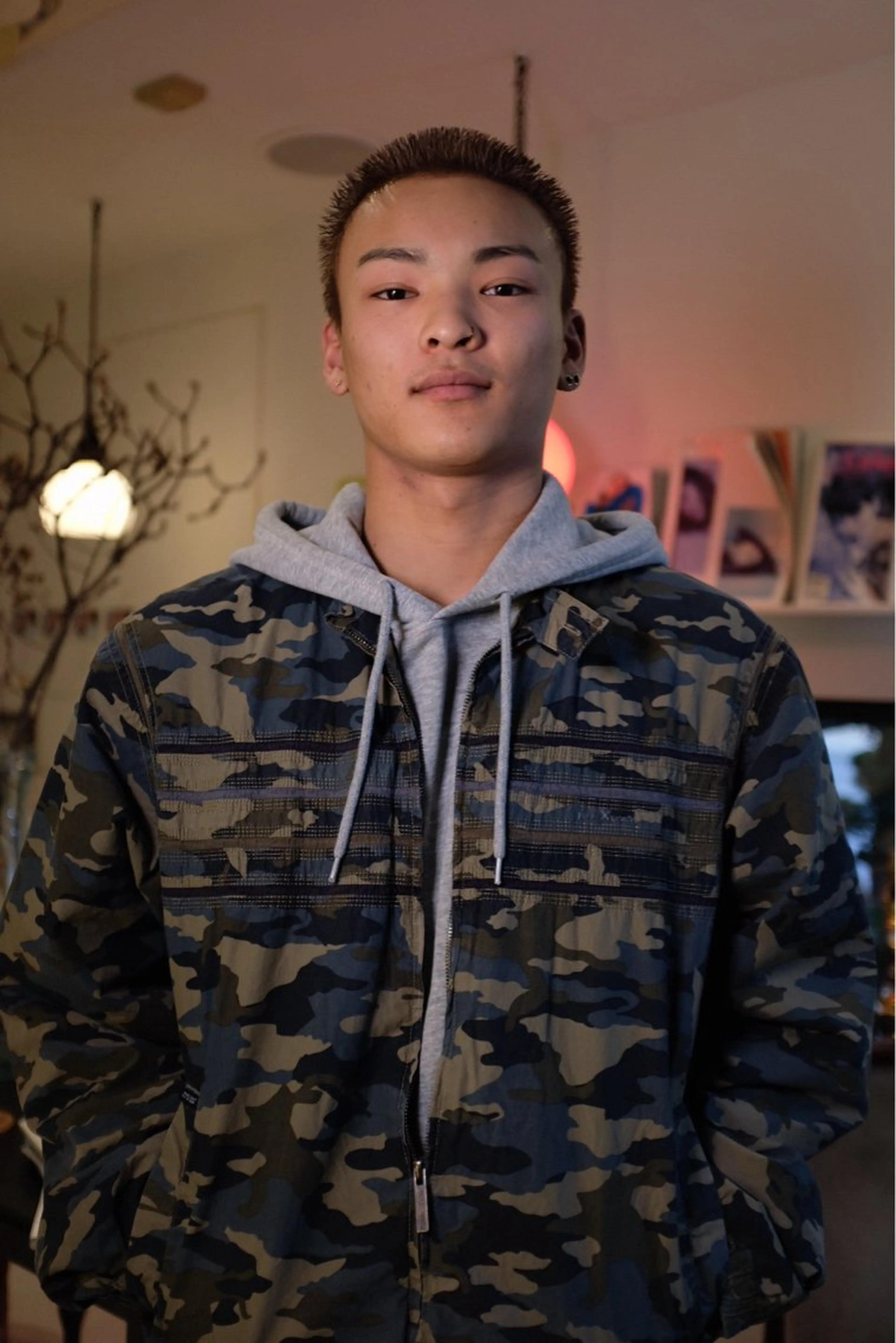 カラー メンズ RINKA 岡崎美容室のヘアスタイル