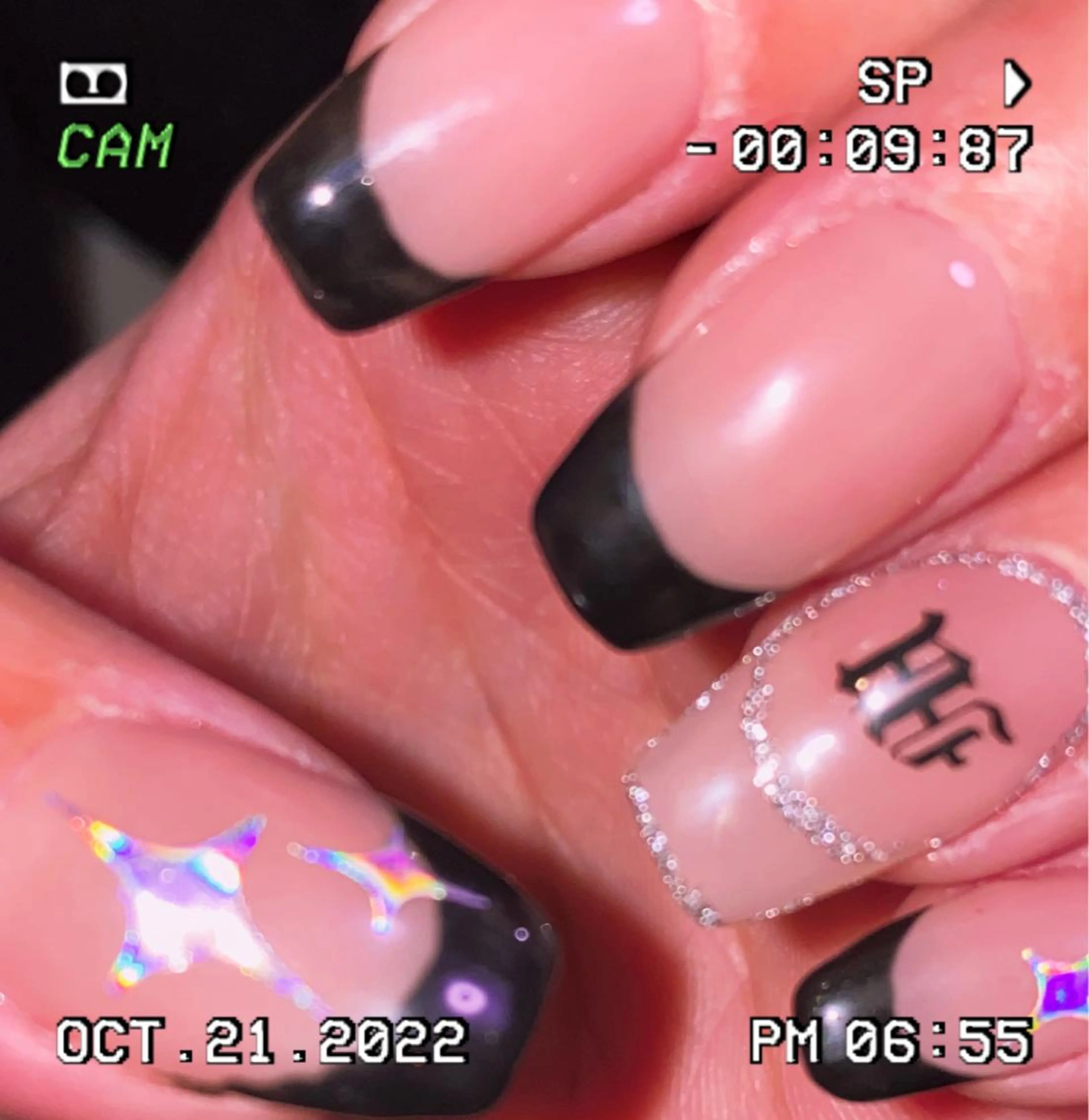 ネイル フラッシュネイル ハンドネイル Re:Ø nail 🩵TSUJIのネイルデザイン
