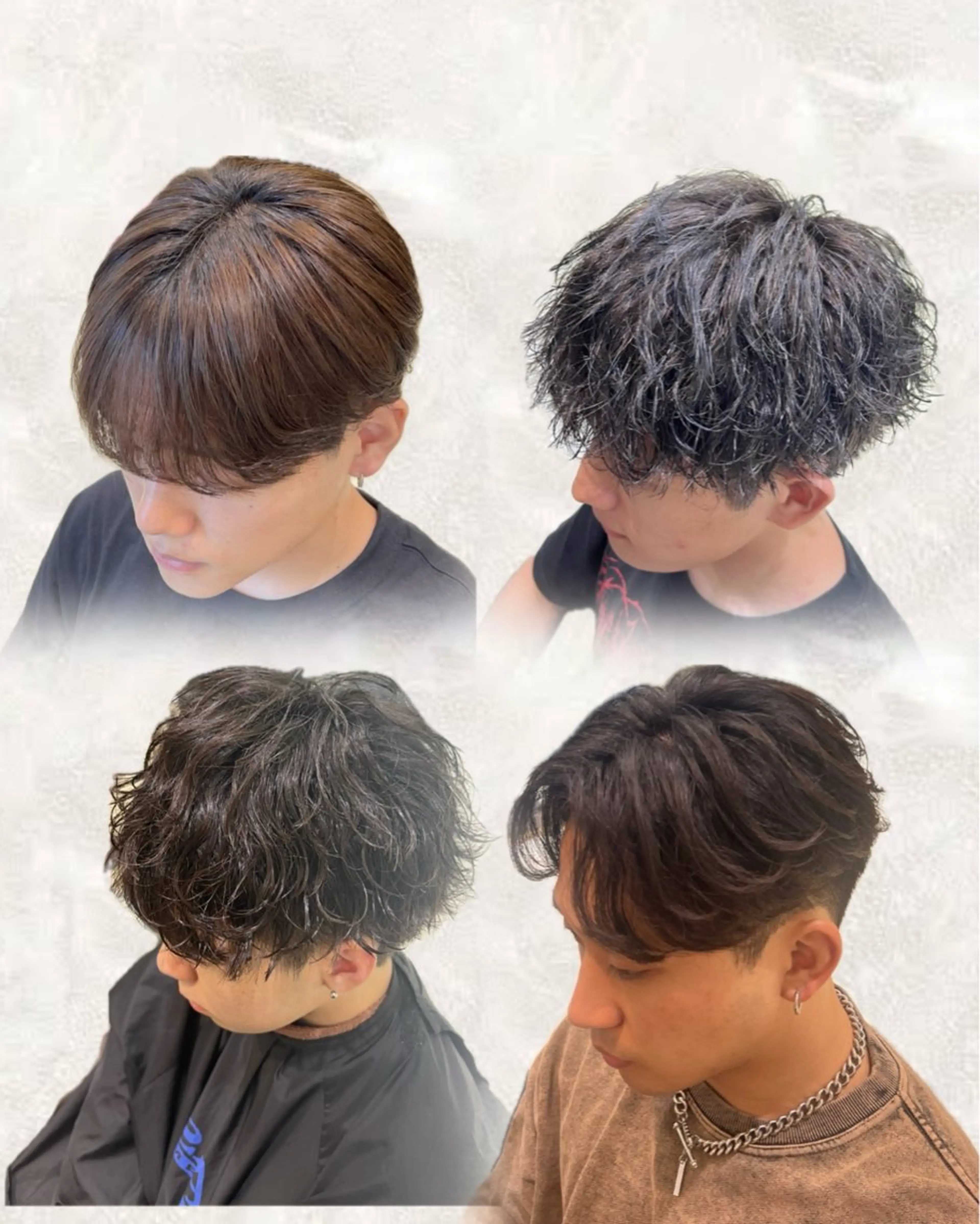 🟥1日1名限定大特価🟥💈【メンズカット×パーマ】波巻き・ツイスパ・シャドウ・フェザー・ニュアンスなど👌🚩の写真