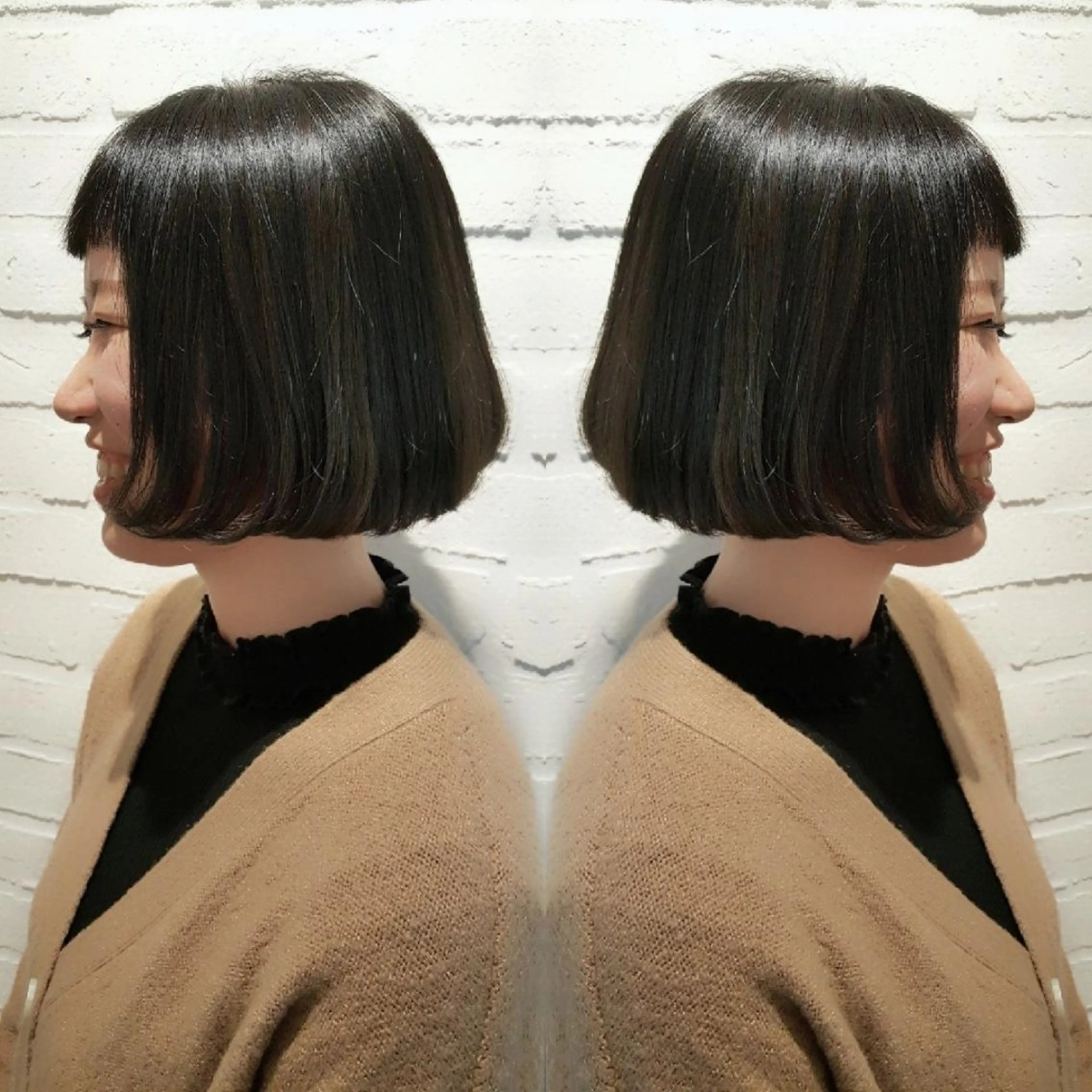 ショート ボブ あらき ちさとのヘアスタイル