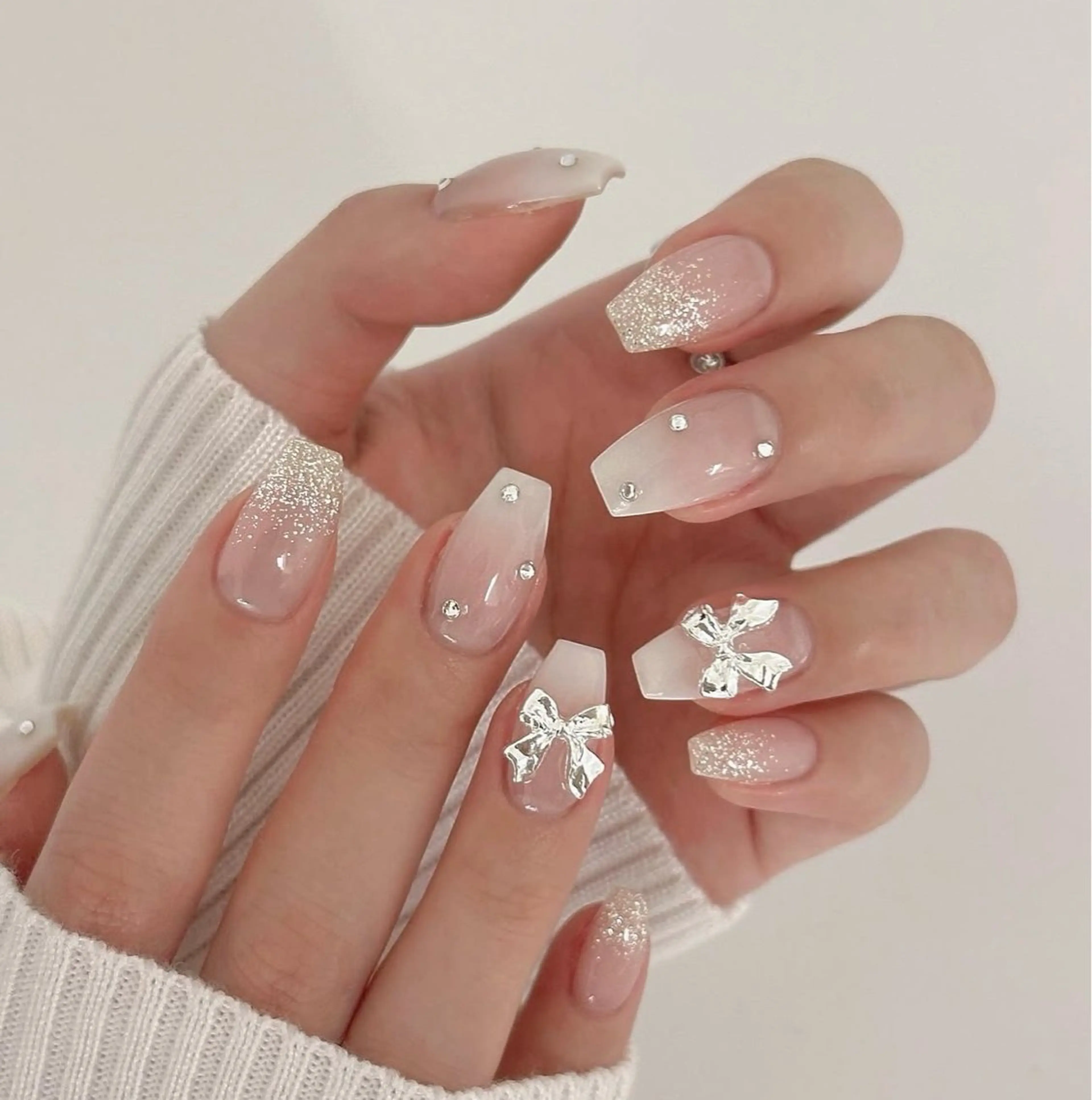 ネイル 韓国ネイル 持ち込み ニュアンスネイル ネイルチップ ハンドネイル TABI ANA.CHUOのネイルデザイン