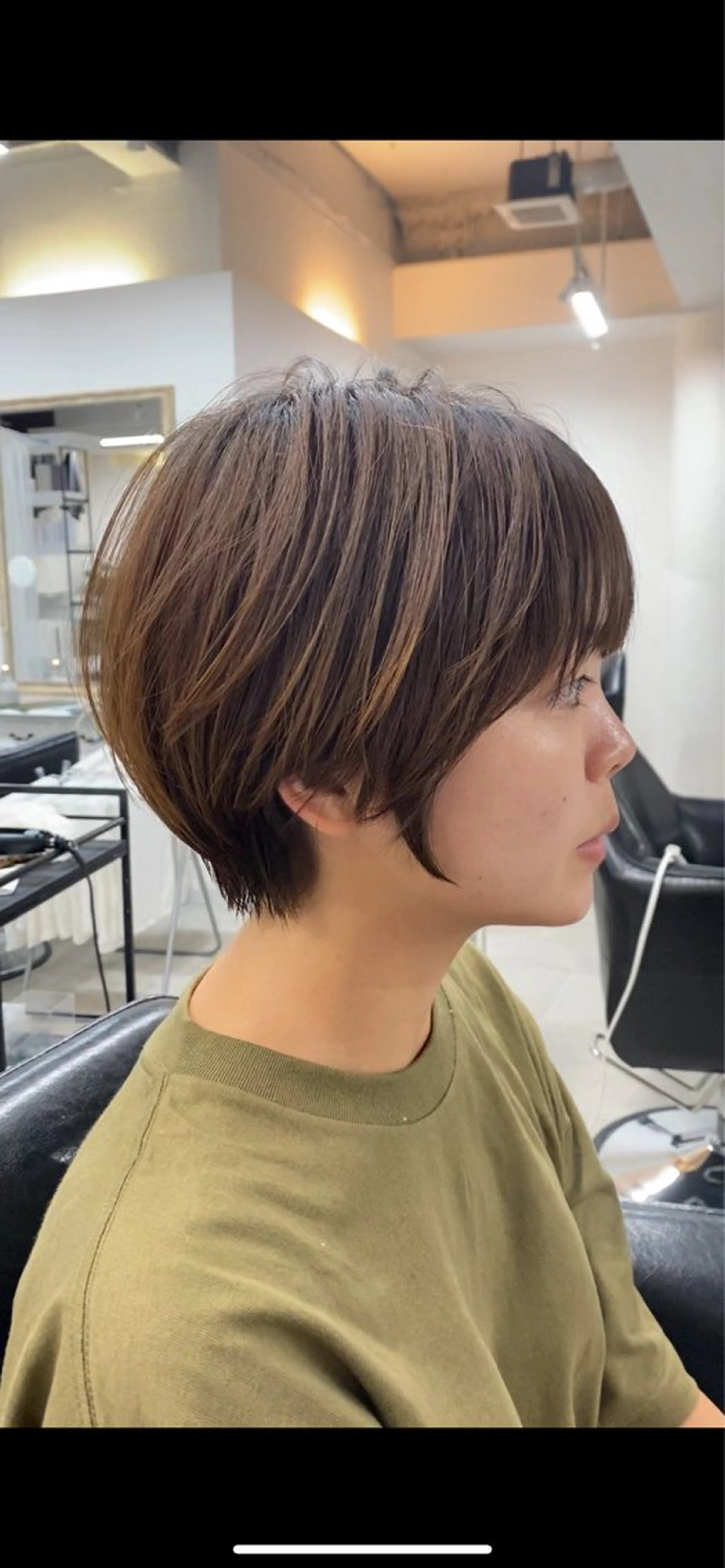 ショート 丸みショート ショートヘア ChLem所属・ショート✨レイヤー✨ 池田　慧太のヘアスタイル