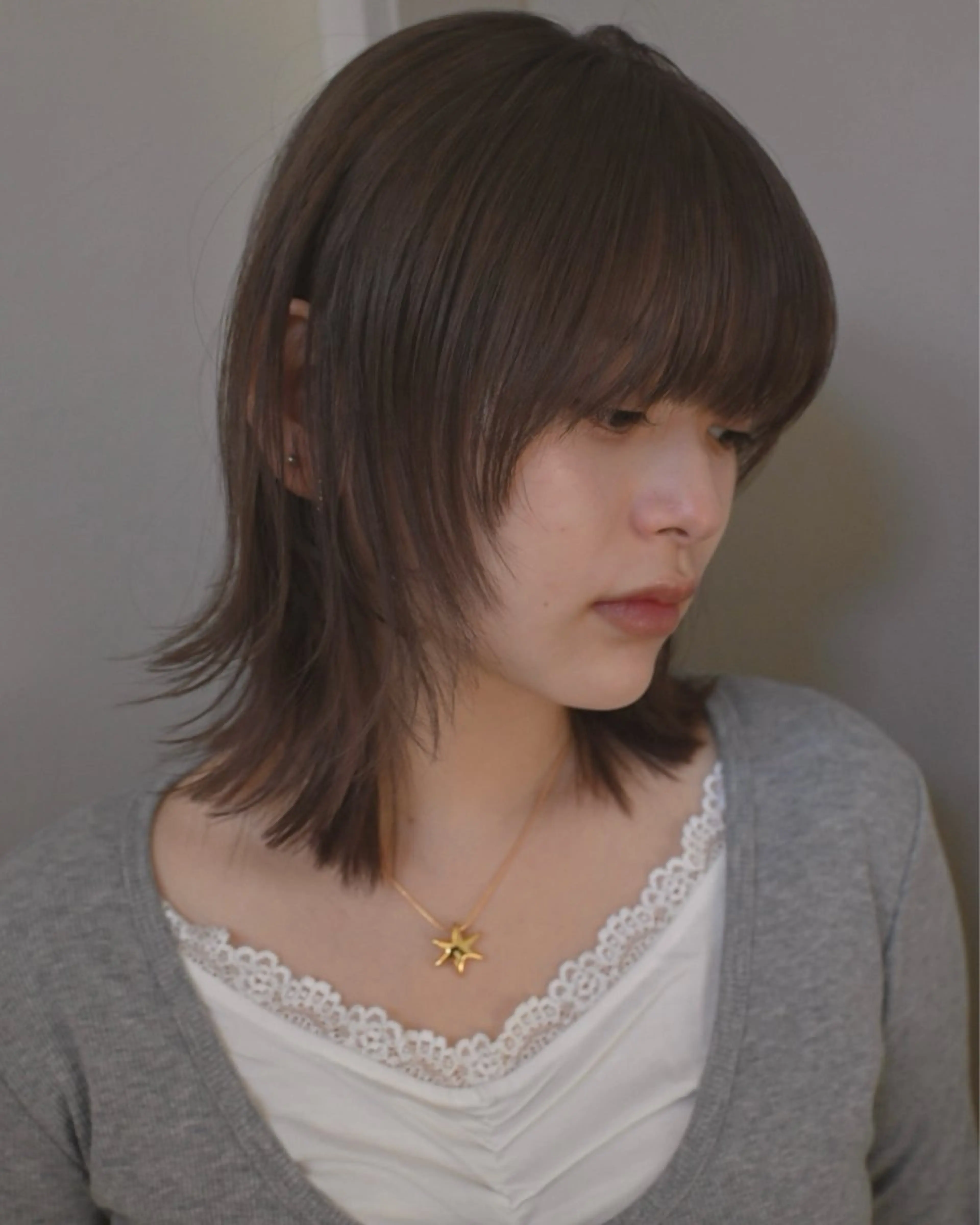 ミディアム カラー ヘアカラー aya / カットカラーのヘアスタイル