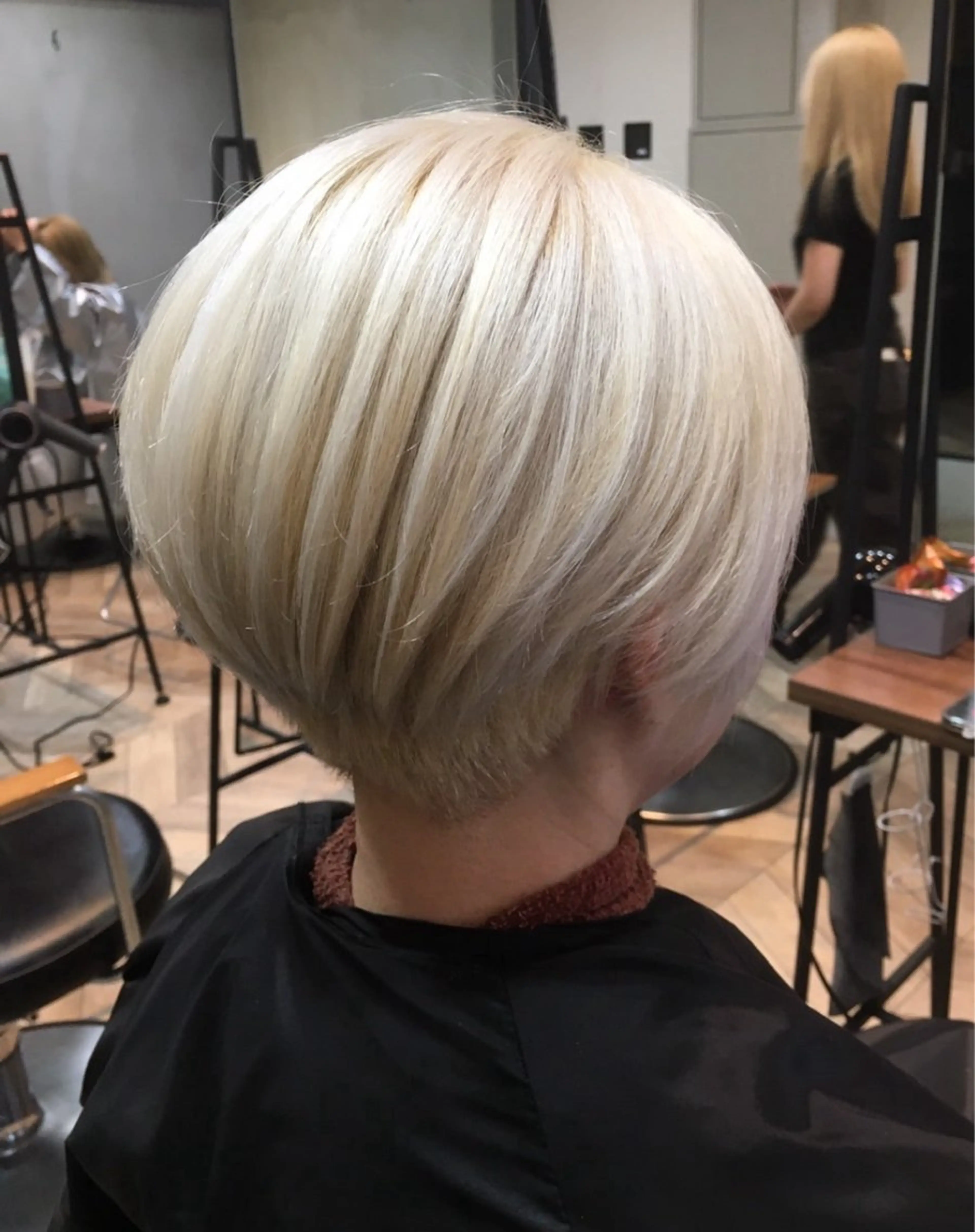ショート La fith hair elua 武庫之荘店所属・骨格矯正ショートカッ ト🩵NATSUKIのヘアスタイル