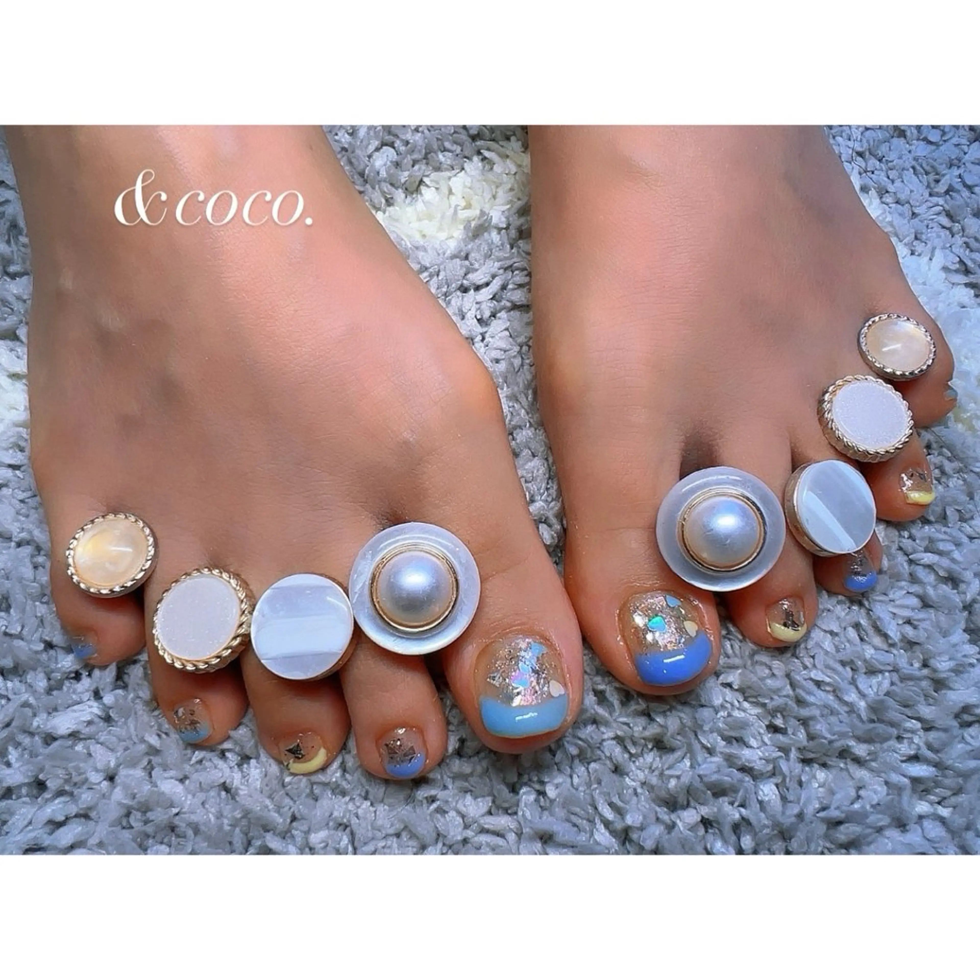 ネイル フットネイル ＆coco.所属・＆ coco.のネイルデザイン