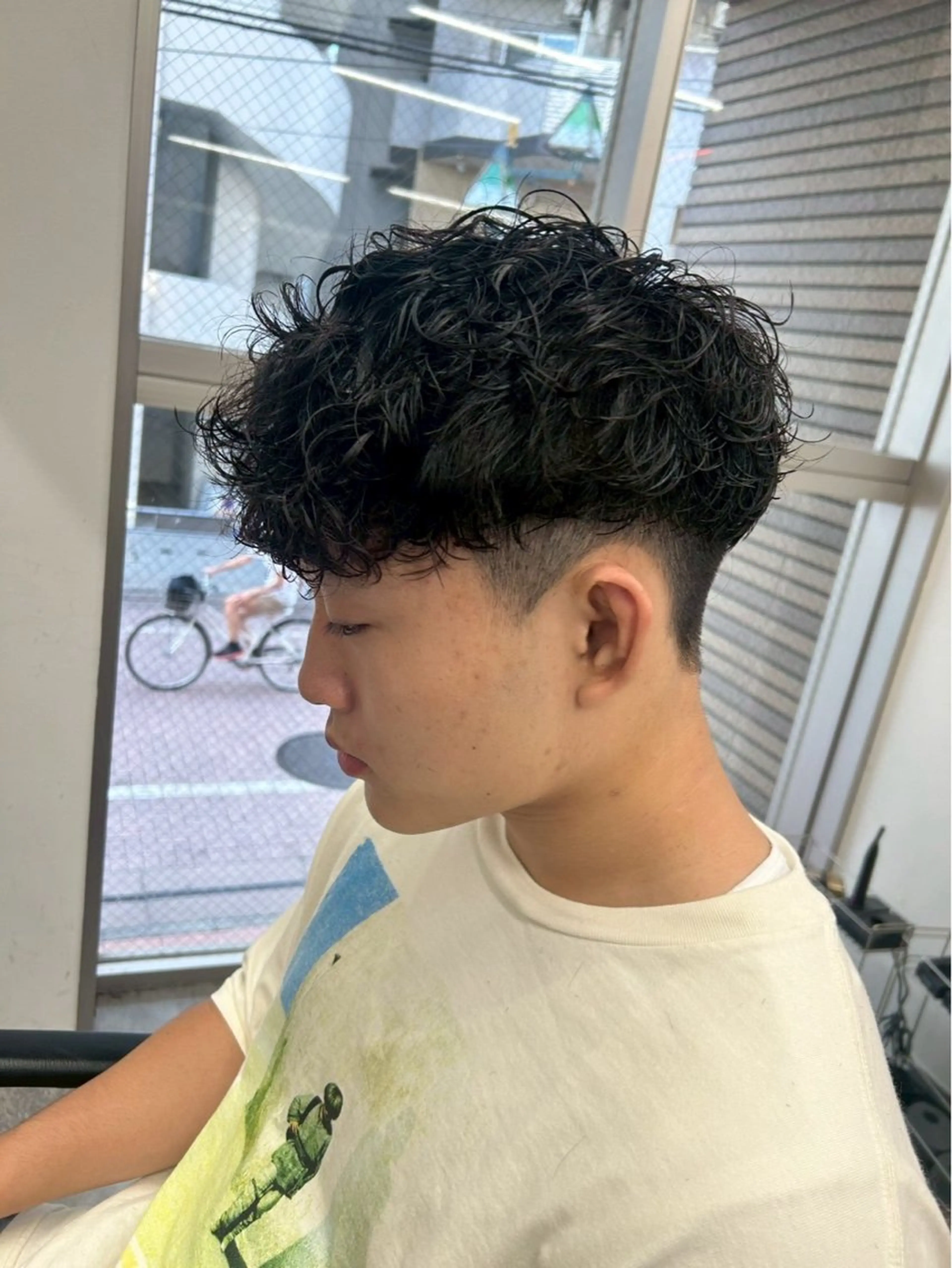 パーマ メンズ メンズ特化✨️ 韓国風パーマ🔥一八のヘアスタイル