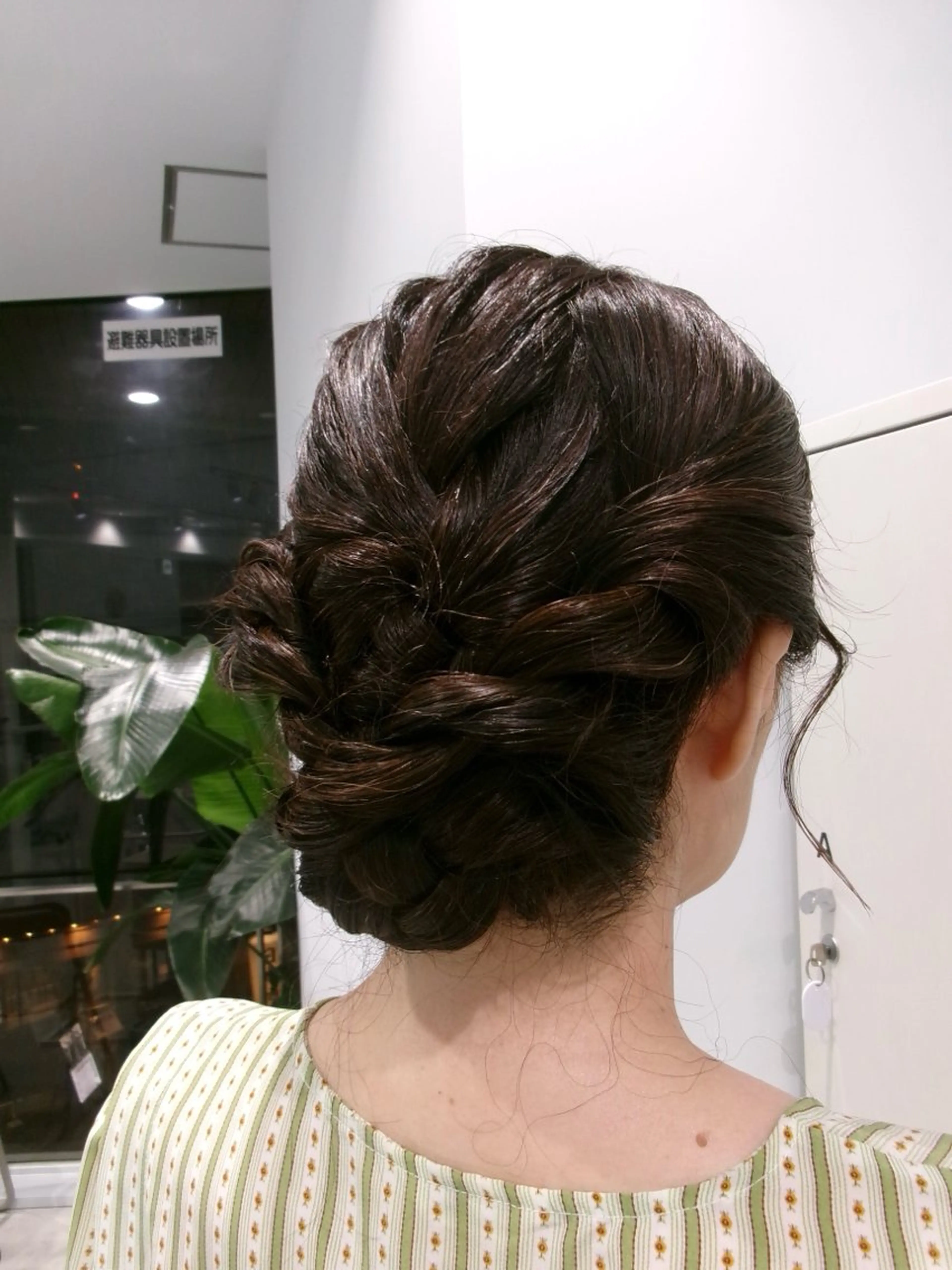 ロング ヘアアレンジ 着物ヘア ヘアセット なりた るいのヘアスタイル