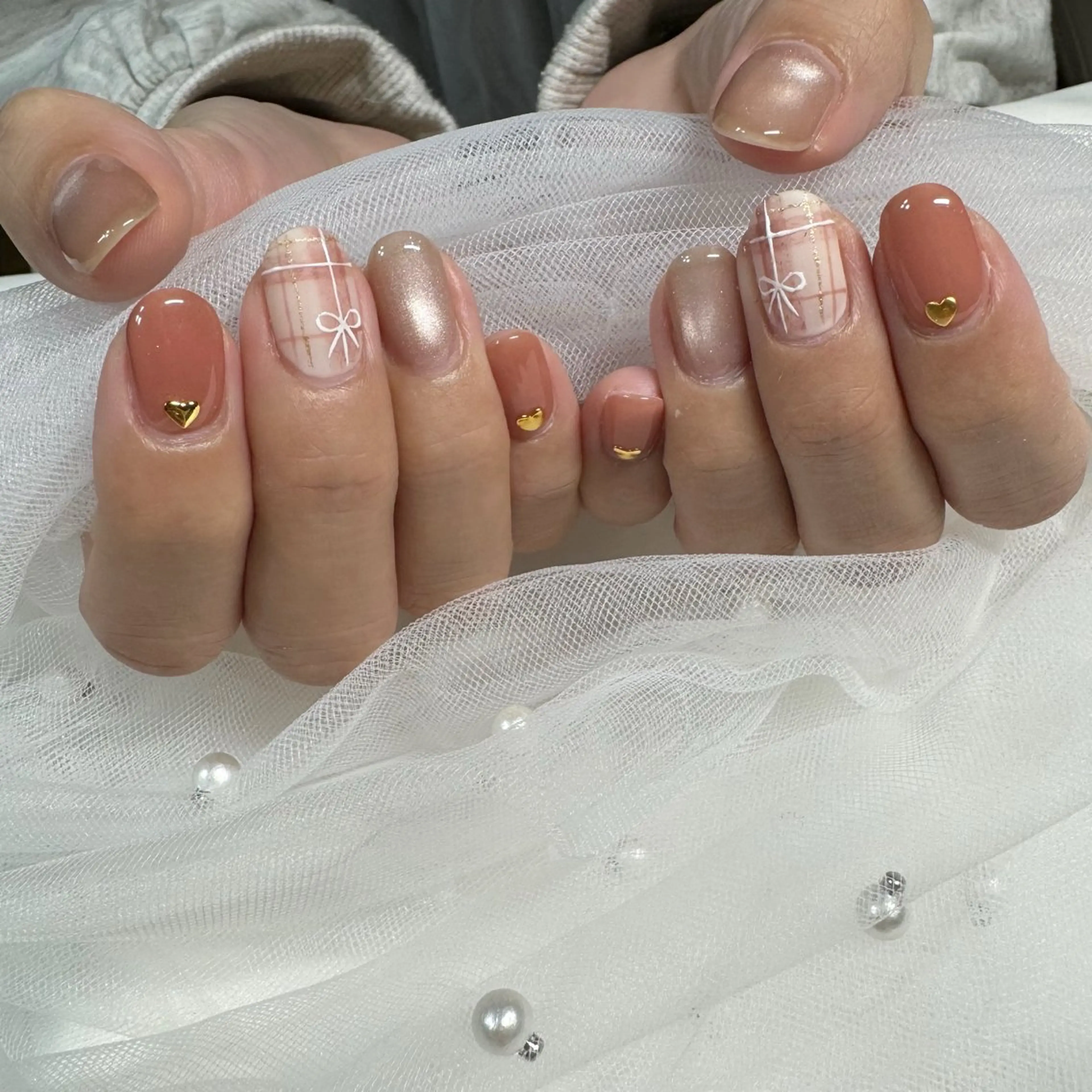 ネイル ジェルネイル 東 千夏のネイルデザイン