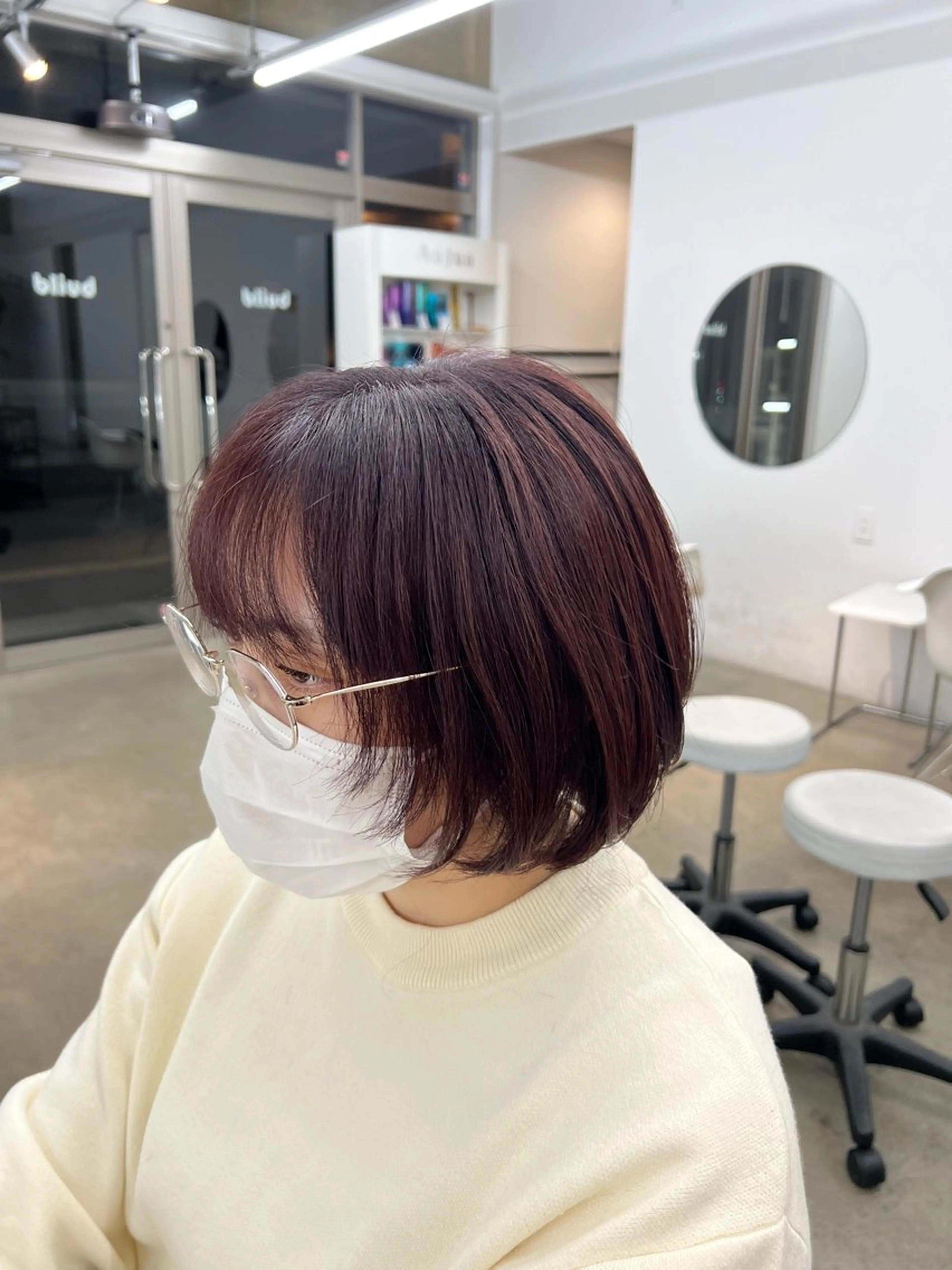 ショート カラー カット ヘアカラー トリートメント build所属・秋山 花音のヘアスタイル