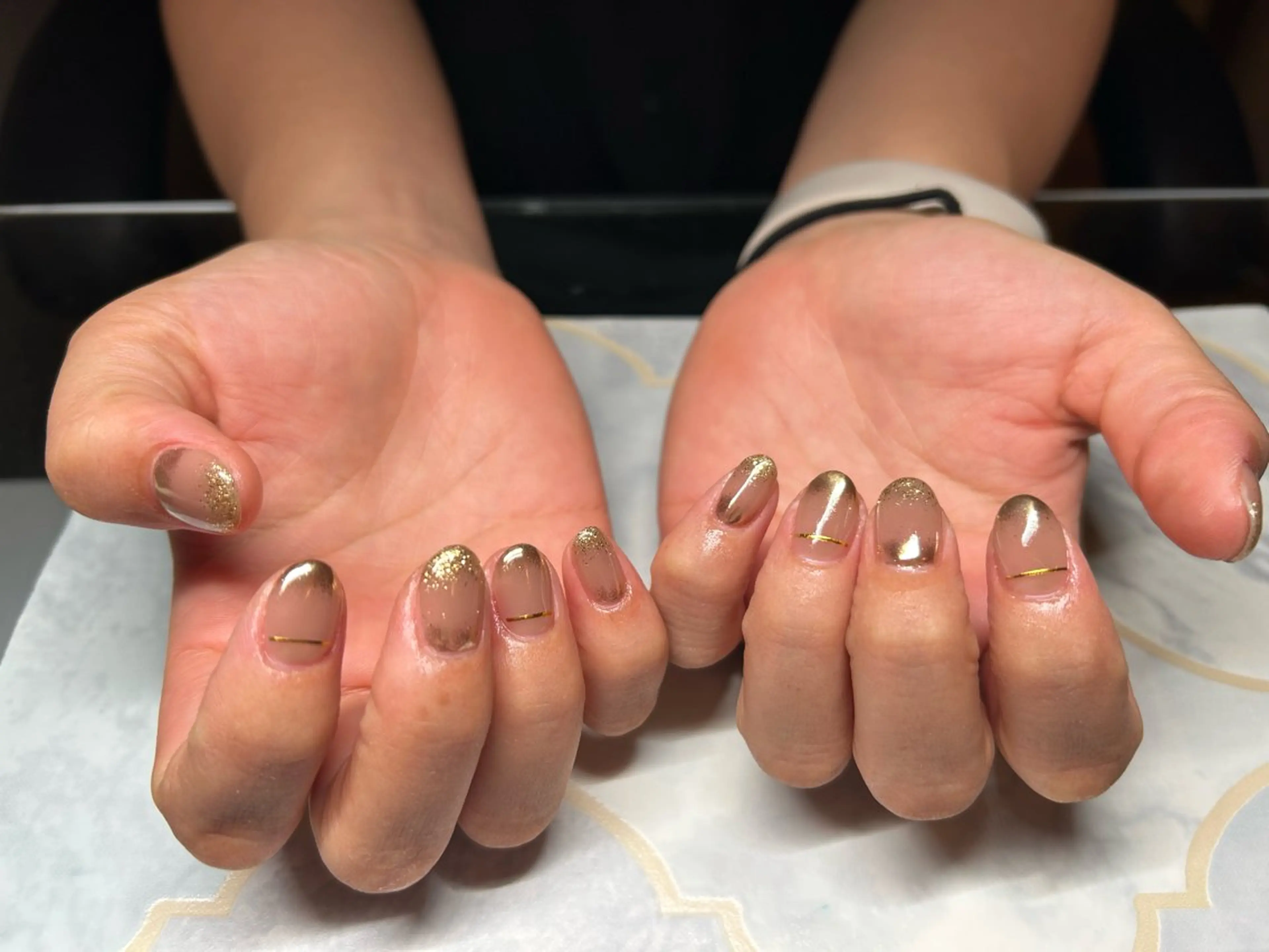 ネイル ミラーネイル ハンドネイル Lisa’s Salonのネイルデザイン