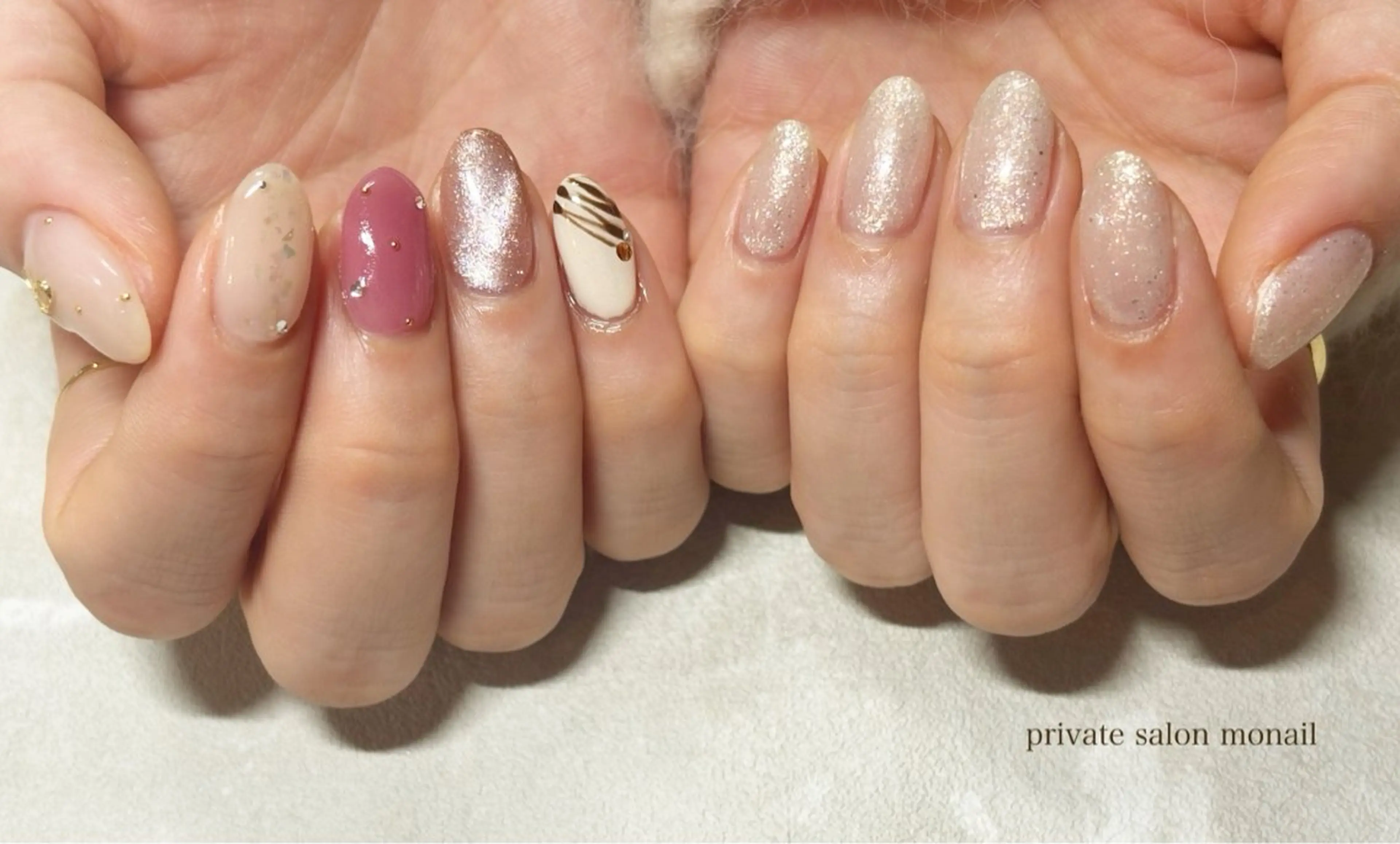 ネイル ハンドネイル private  nail monail所属・nail salon monailのネイルデザイン