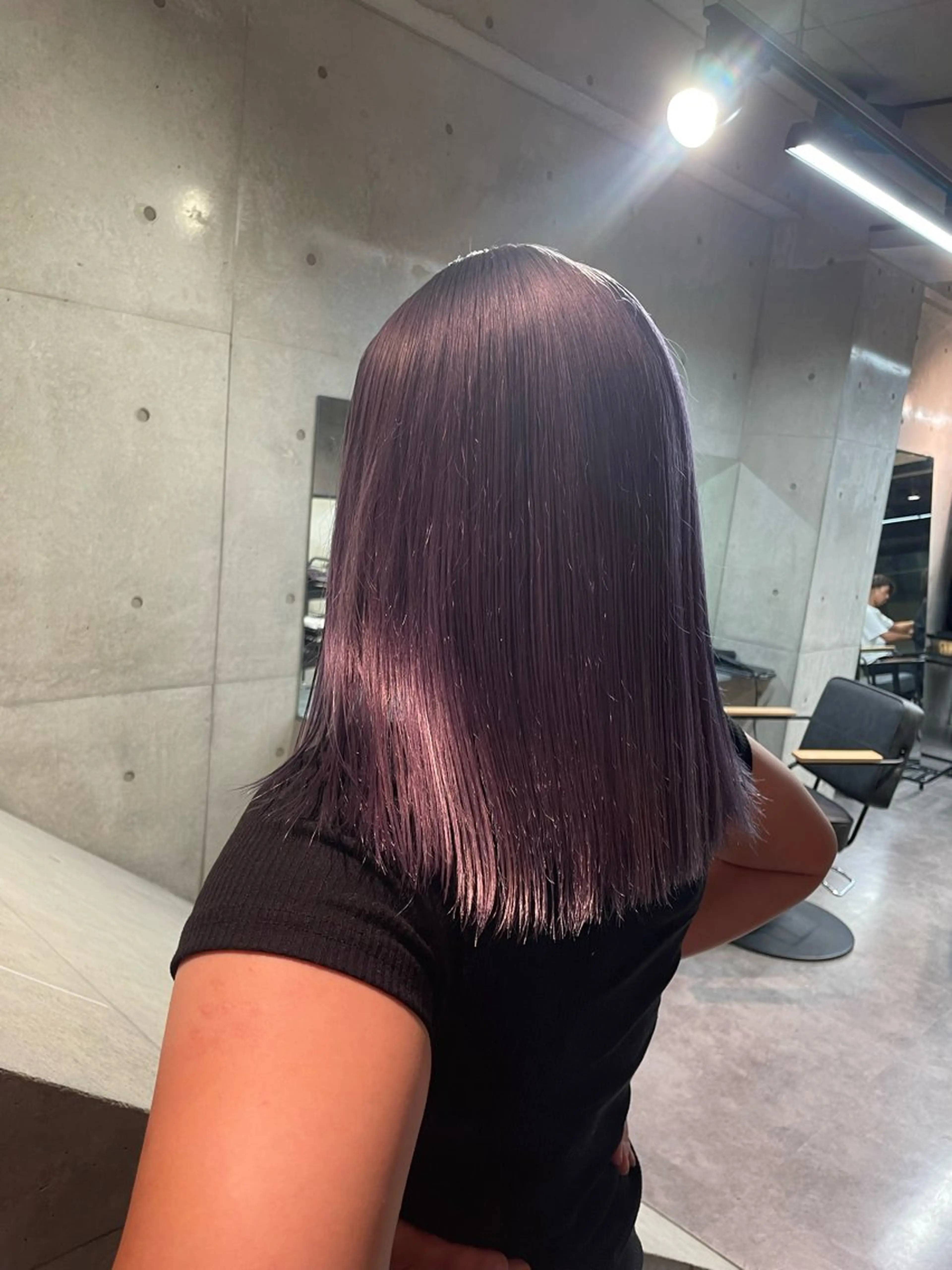 セミロング カラー ヘアカラー トリートメント Wehlen所属・透明感カラー🌟 keisukeのヘアスタイル