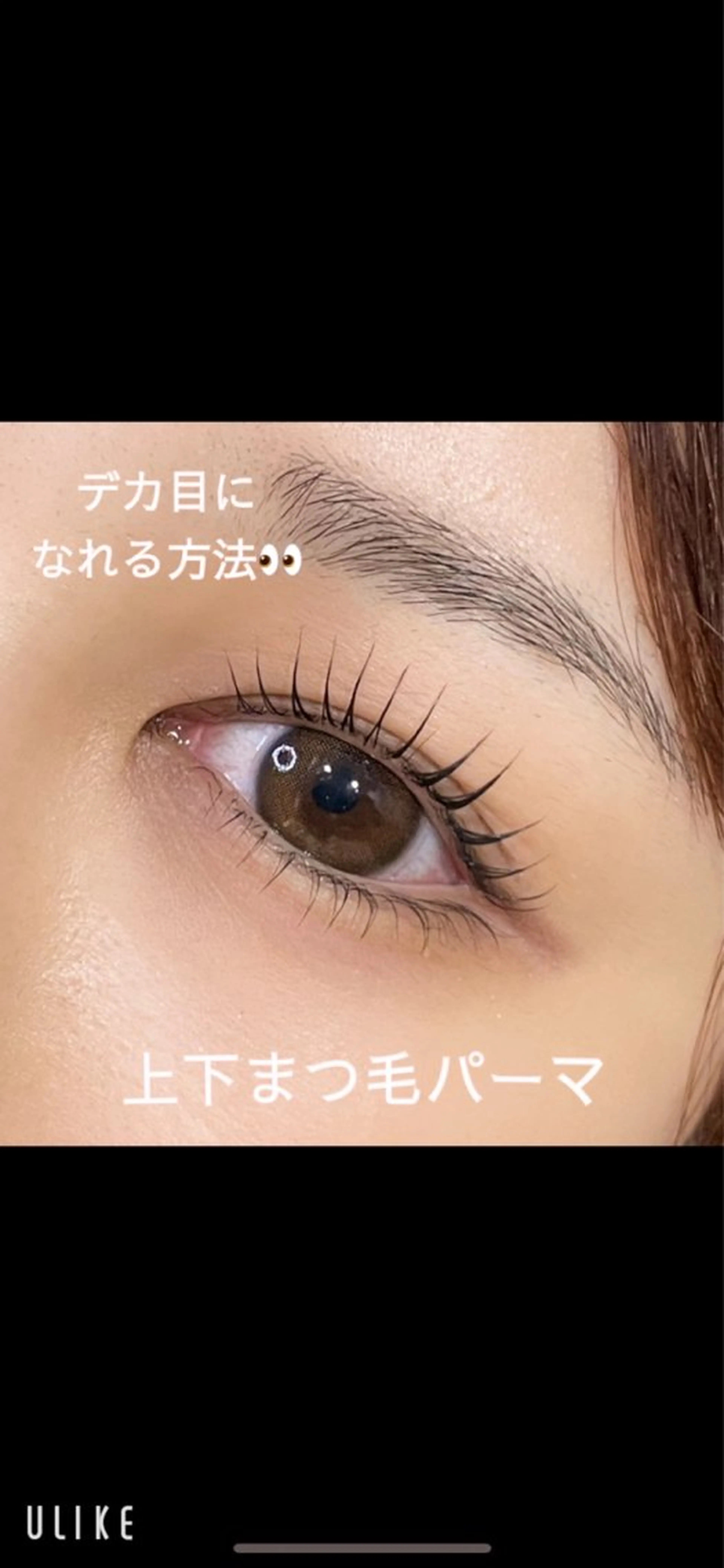 上下ラッシュリフトの写真