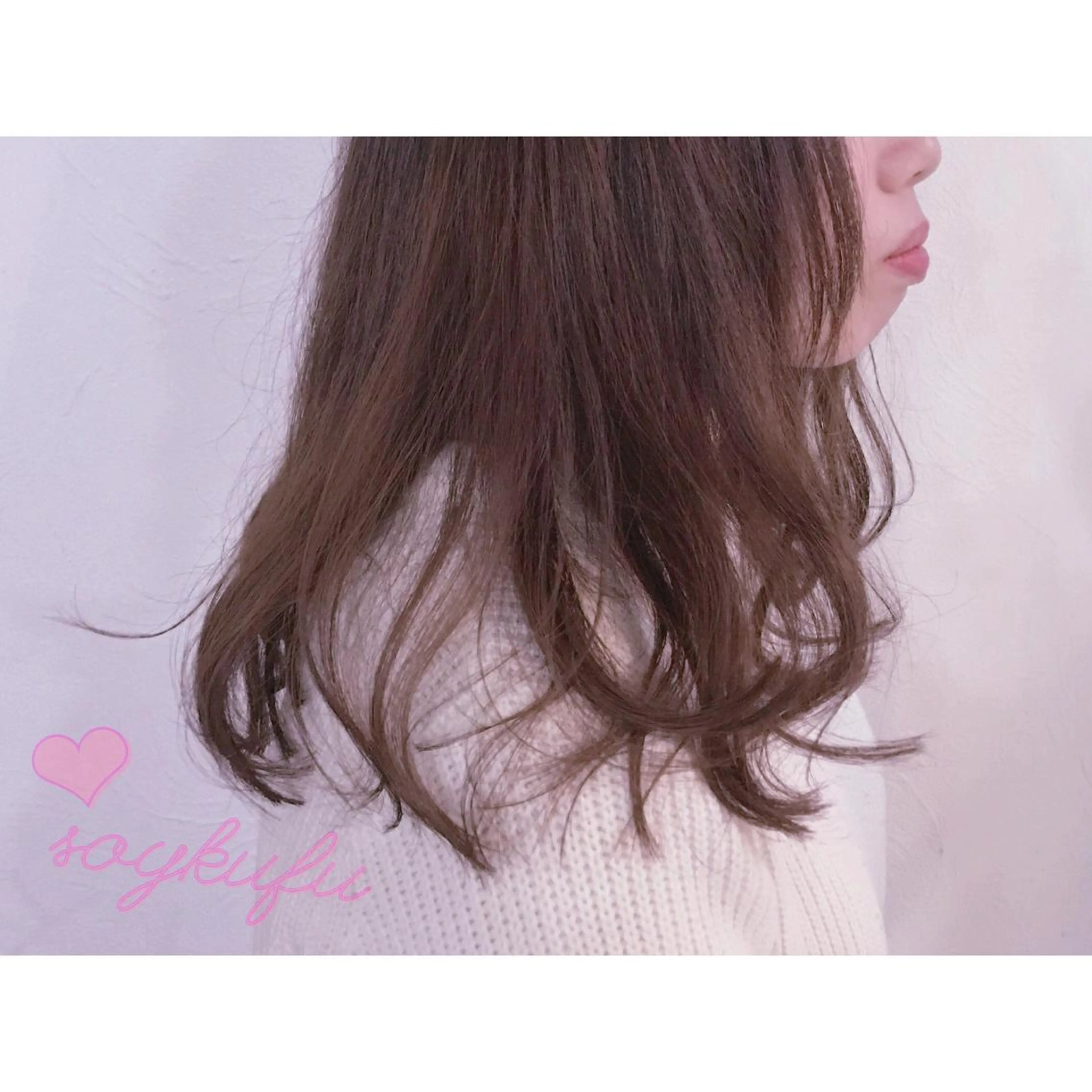 セミロング 【今だけブリーチ 限定価格💕】すみのヘアスタイル