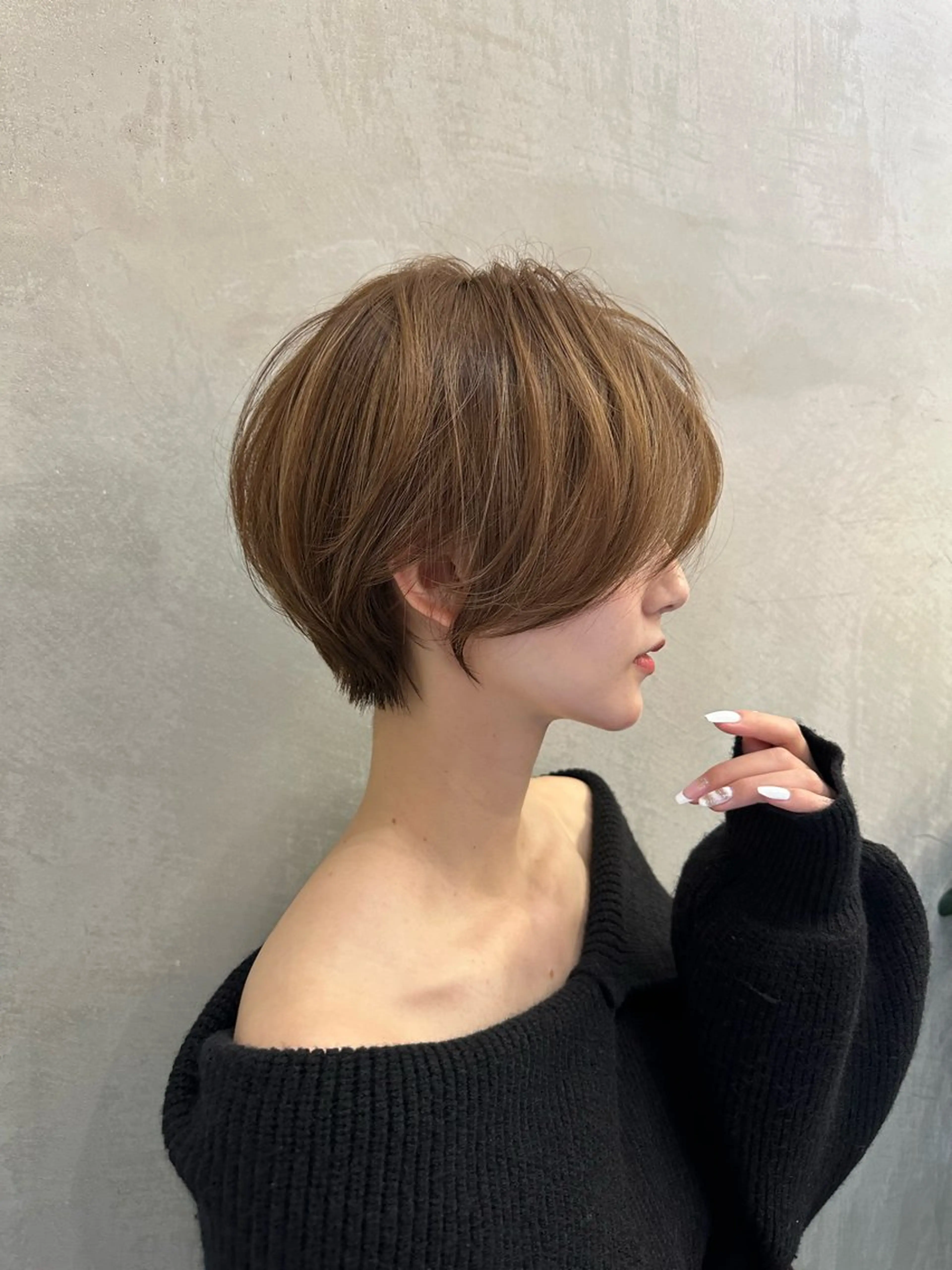 ショート ショートヘア カット ヘアカラー トリートメント ヘッドスパ 遠藤大雅 ショート /ボブ/髪質改善のヘアスタイル