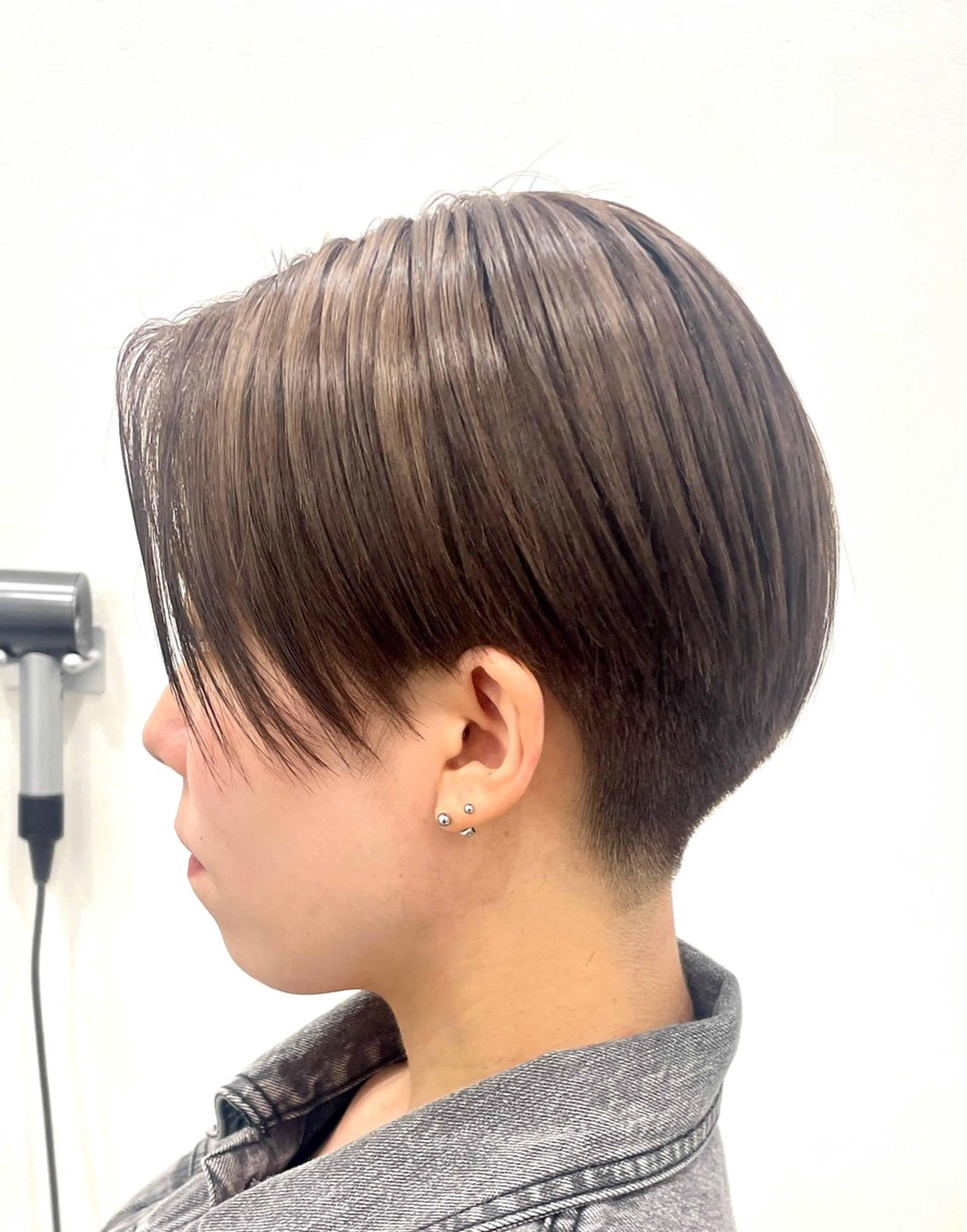 ショート カラー ヘアアレンジ ブリーチ ケアブリーチ ボブ 韓国風ヘア レイヤーカット カット 💝似合わせカット& カラーＵｒｕｎａ💝のヘアスタイル