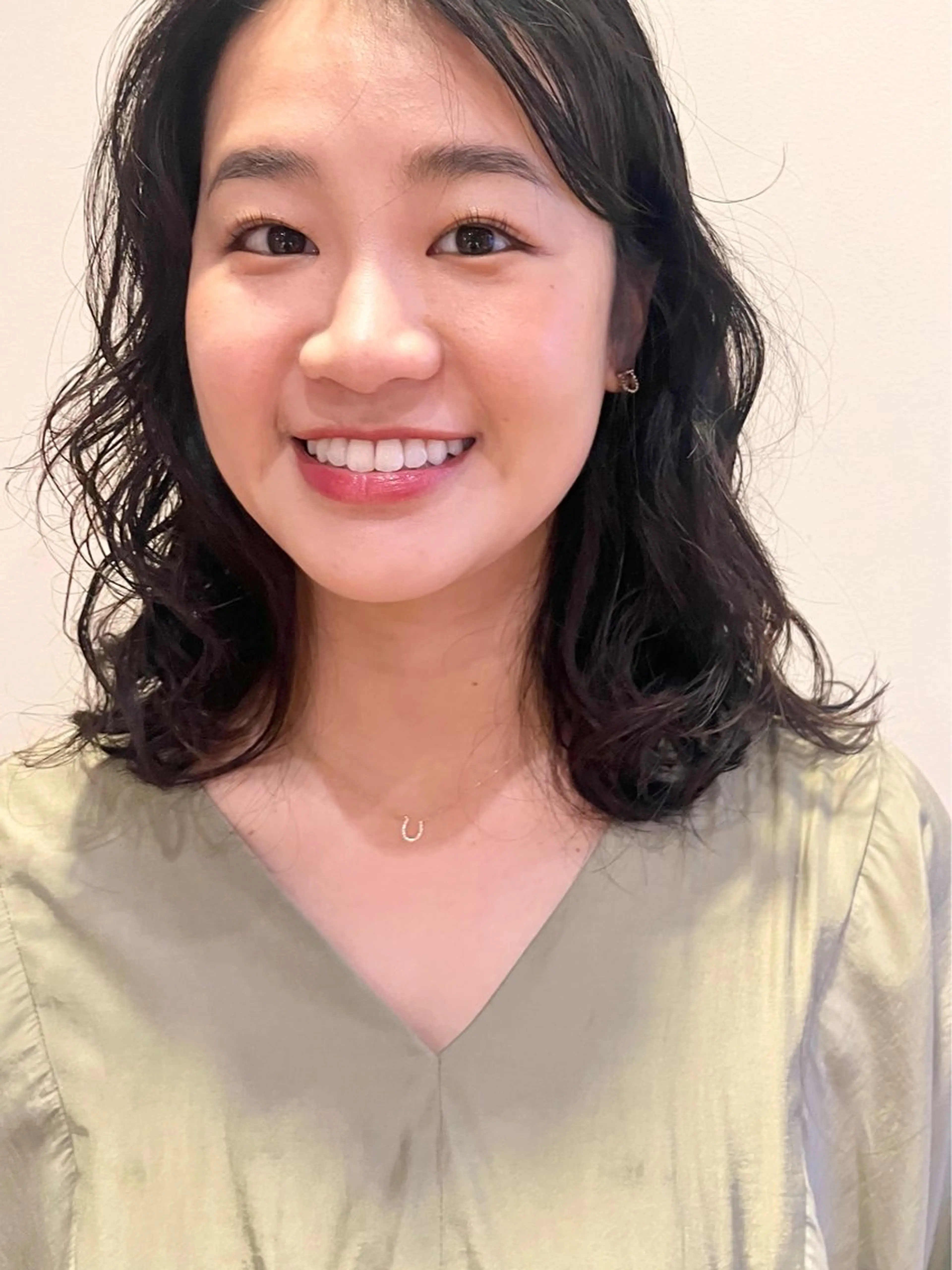 パーマ カット ヘアカラー 斎藤 夏美のヘアスタイル