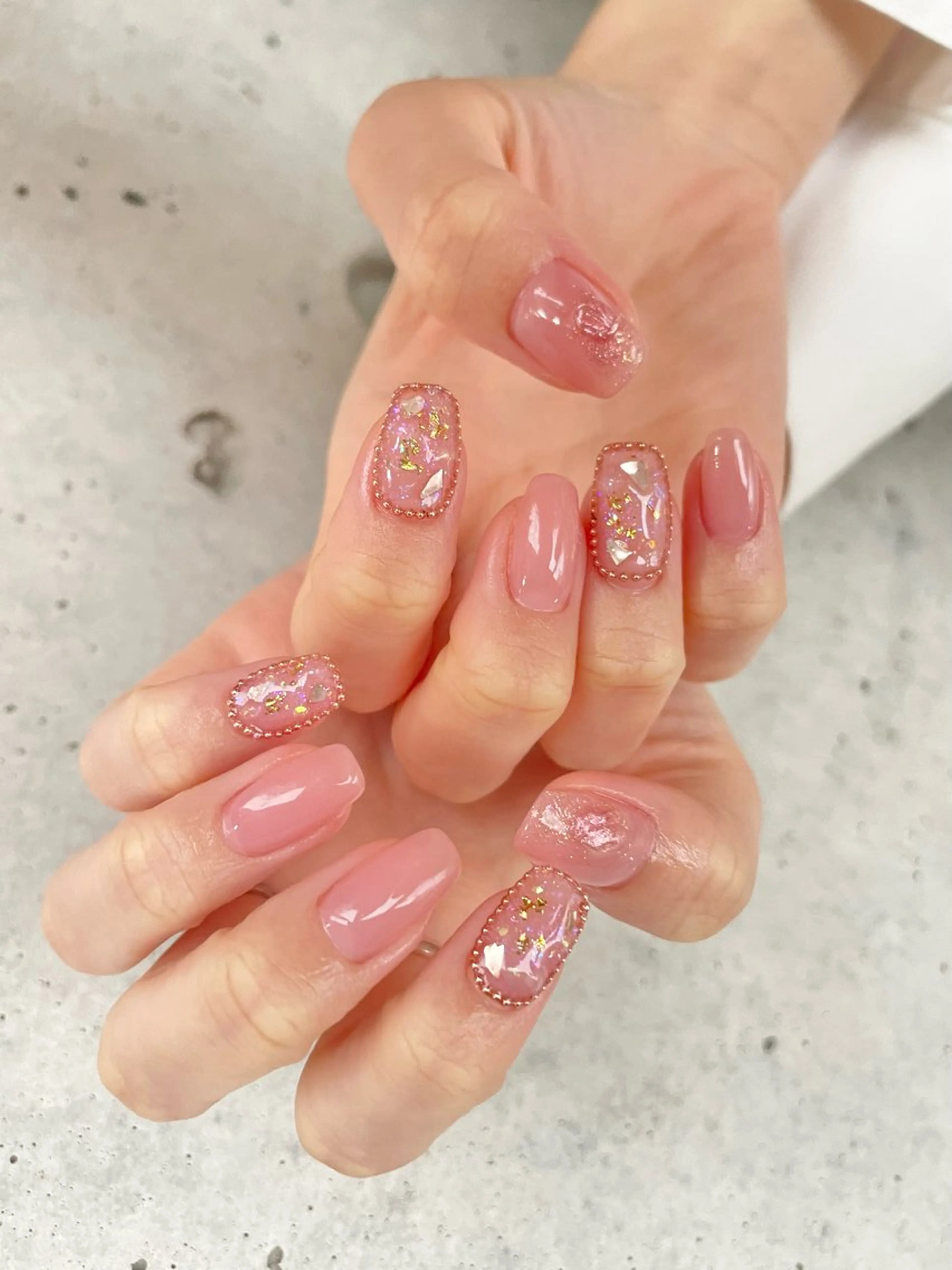 ネイル ハンドネイル nail salon Re:na-juのネイルデザイン