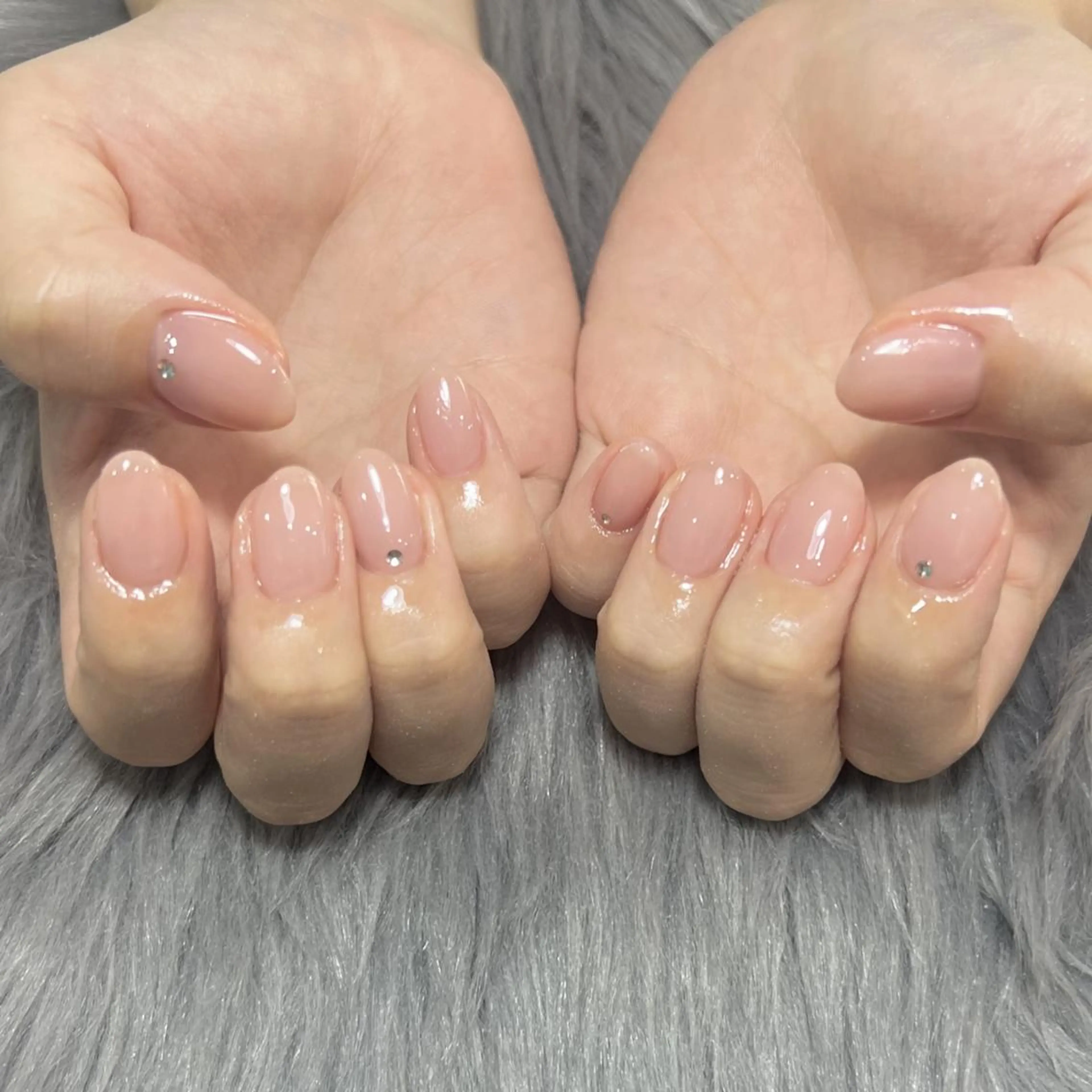 ネイル ワンカラーネイル NANA RISAのネイルデザイン