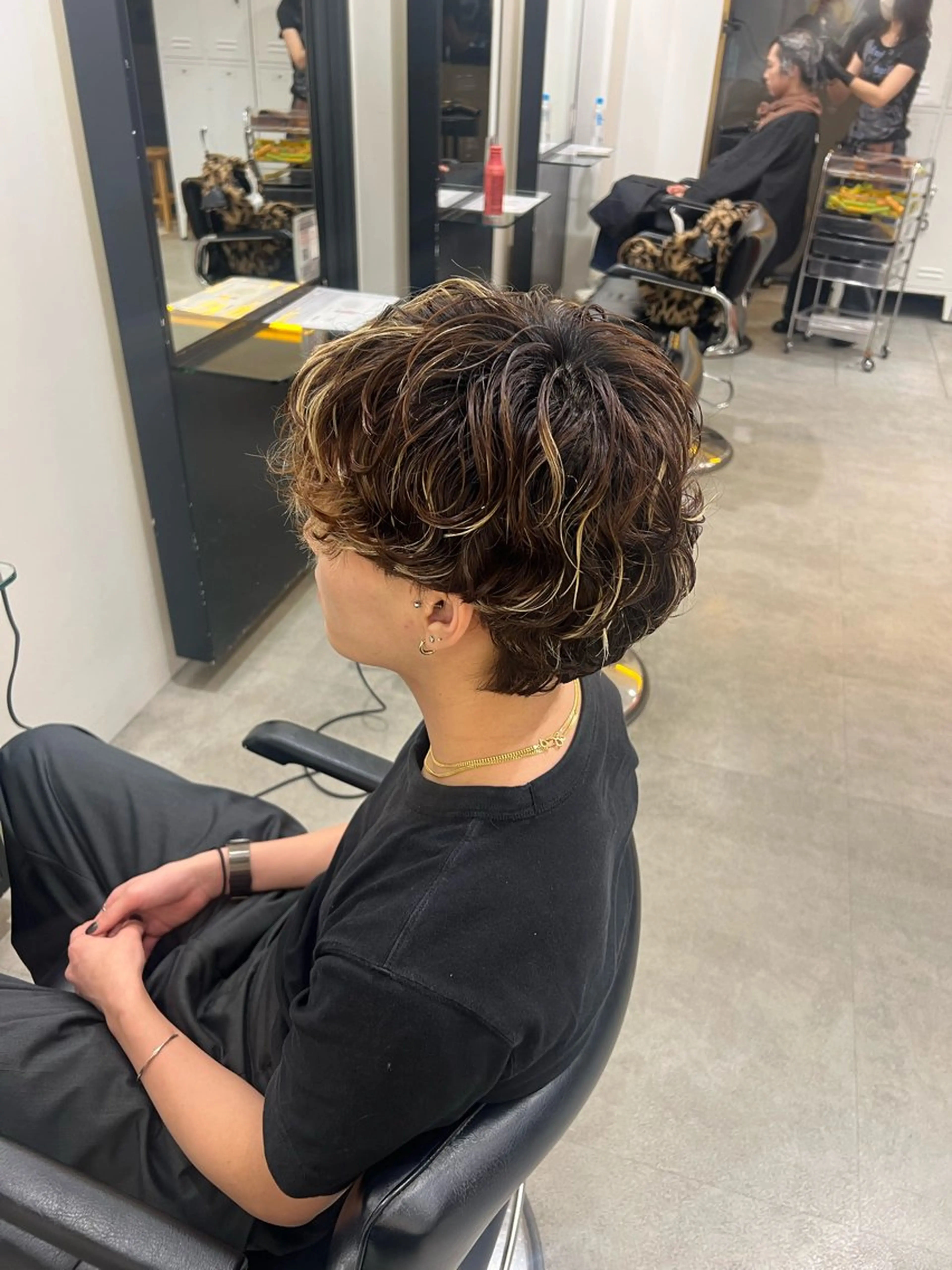 パーマ メンズ fifth神宮前 HIN★T★のヘアスタイル