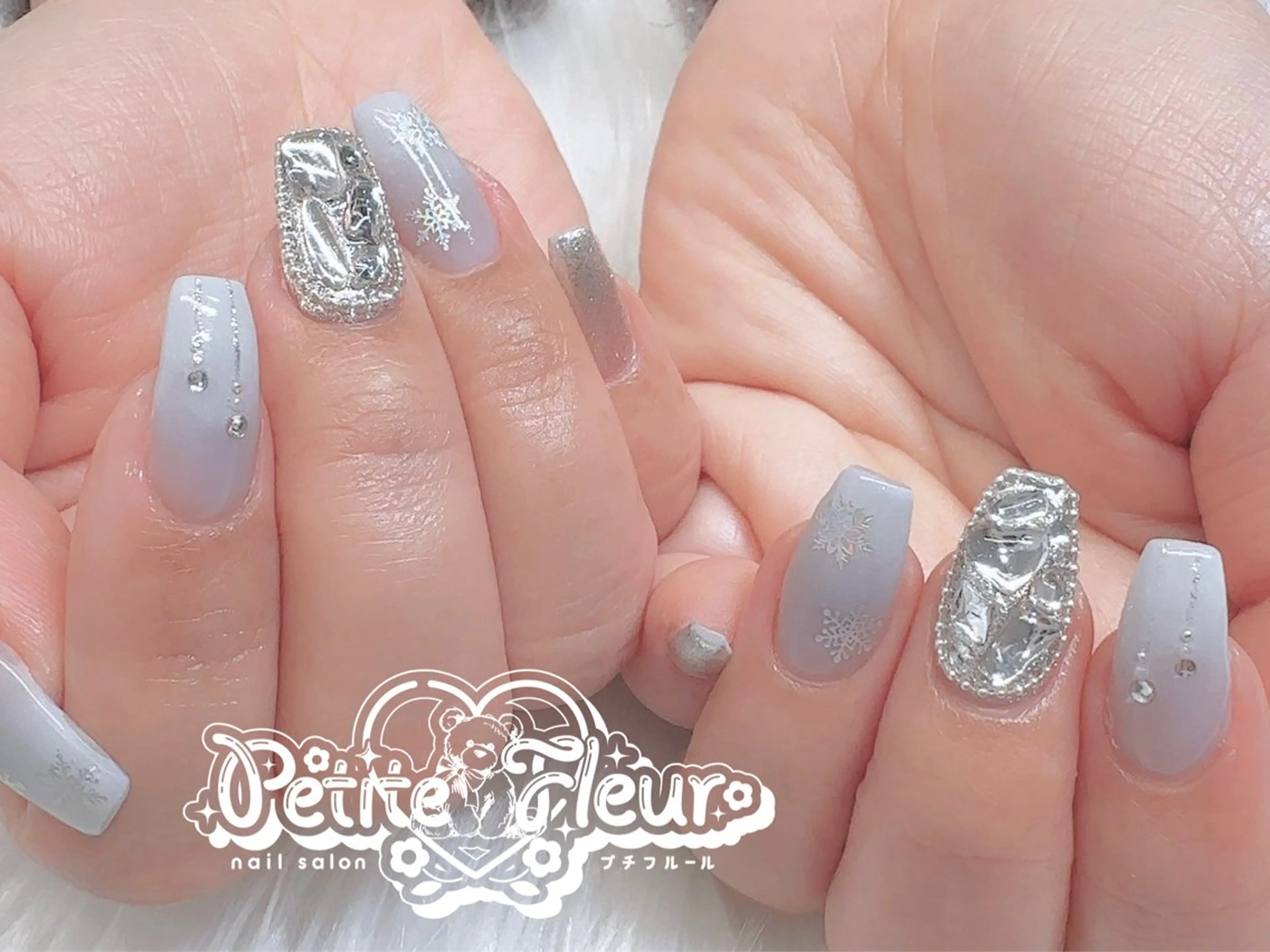 ネイル ハンドネイル ❁⃘*。Petite fleur❁⃘*りさのネイルデザイン