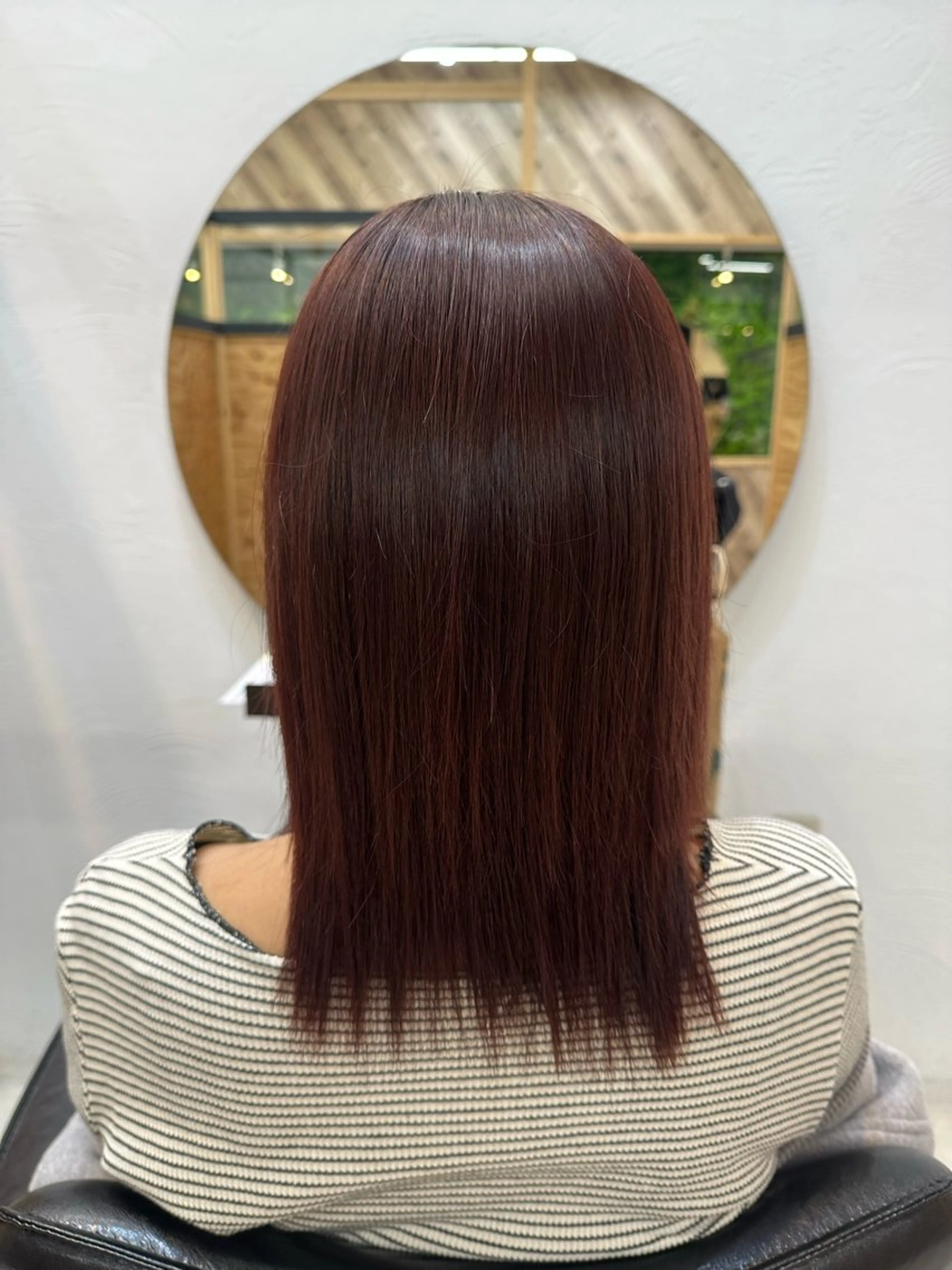 ヘアカラーモデル+TOKIOトリートメントの写真