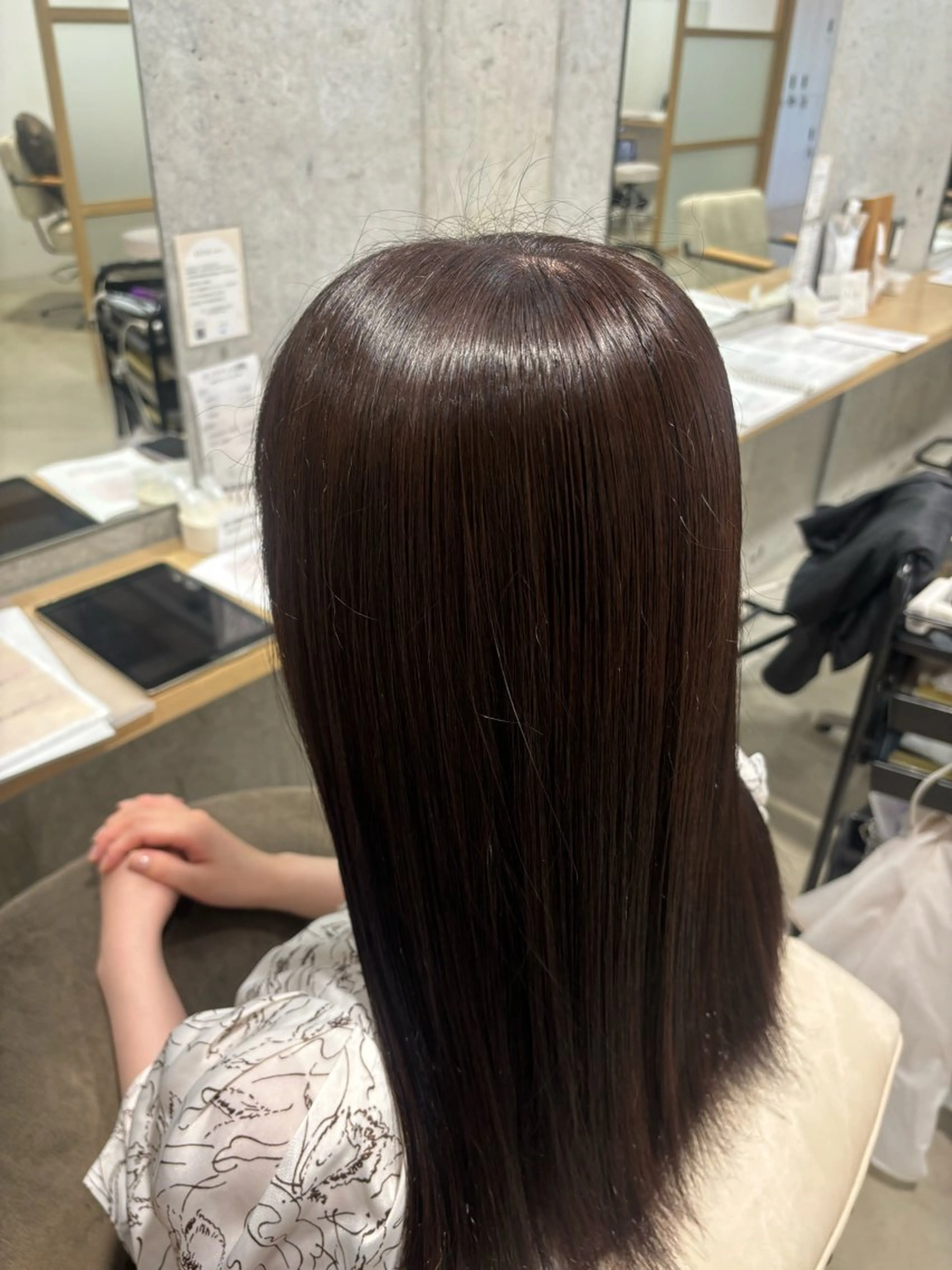 ロング 艶カラー🌷暖色 /yuukaのヘアスタイル