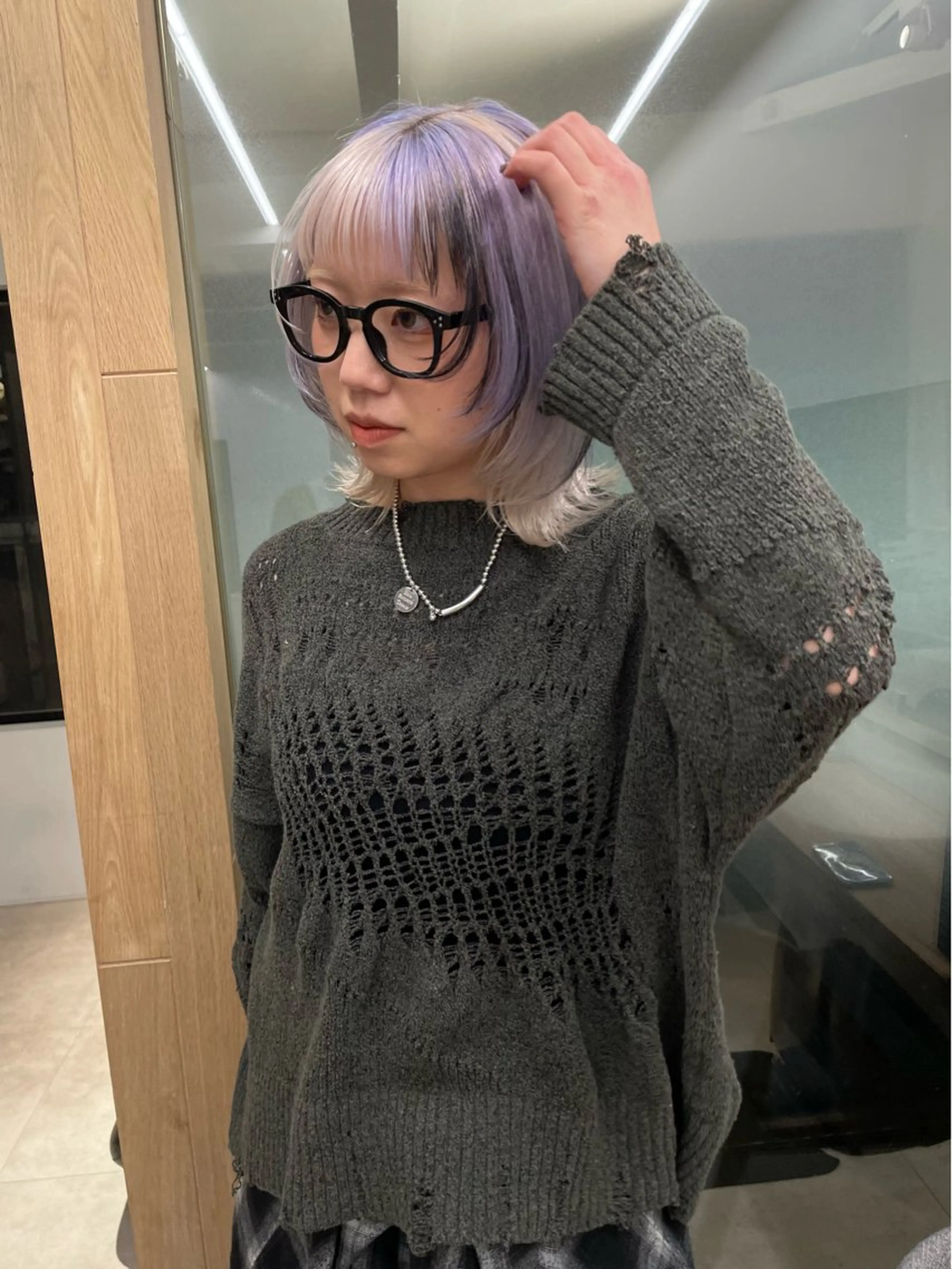 ミディアム カラー ヘアカラー トリートメント ケアパーマ/ブリーチ daisukeのヘアスタイル