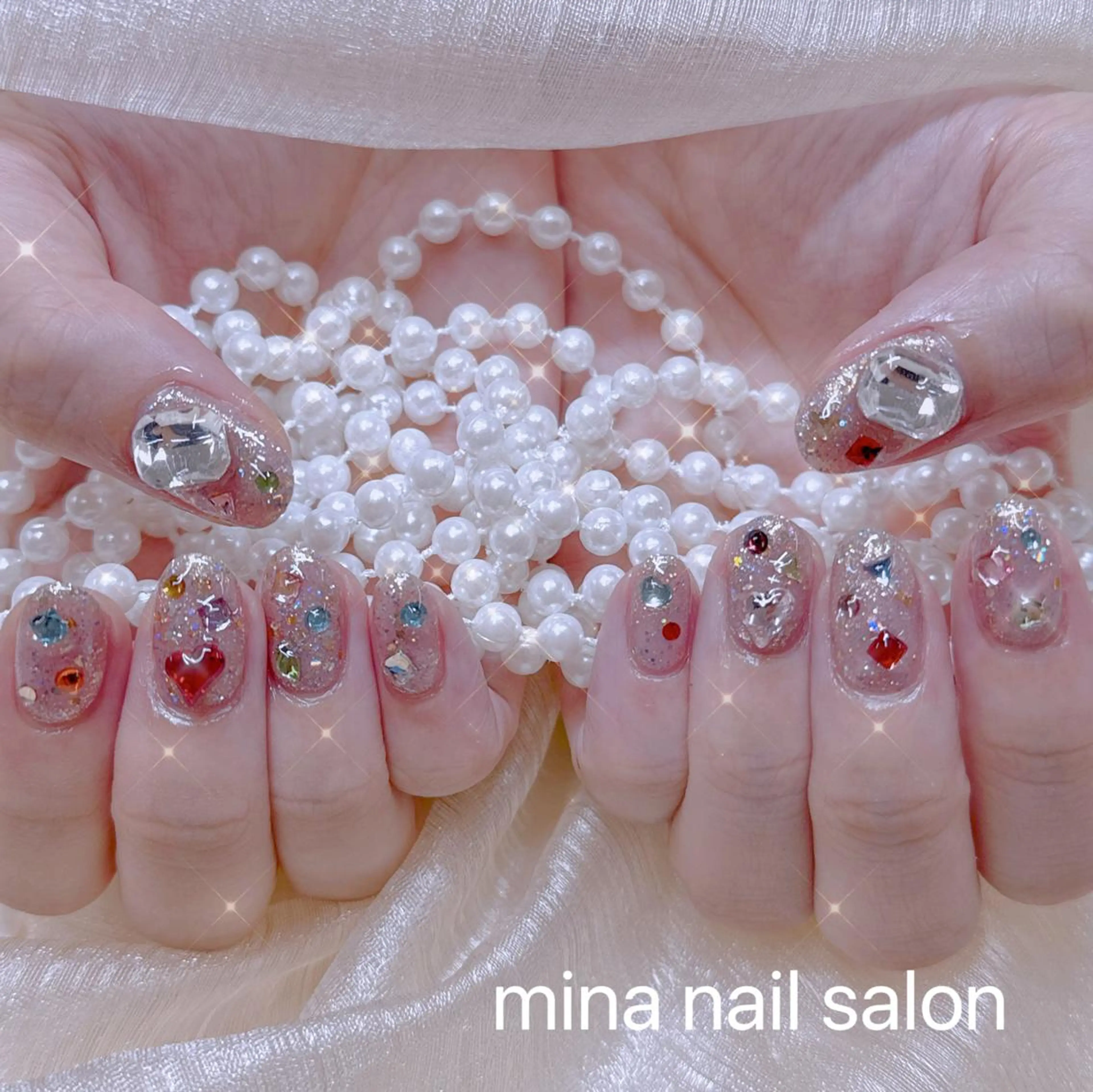 ネイル 🎀彩羽チップ 長さだし専門🎀のネイルデザイン