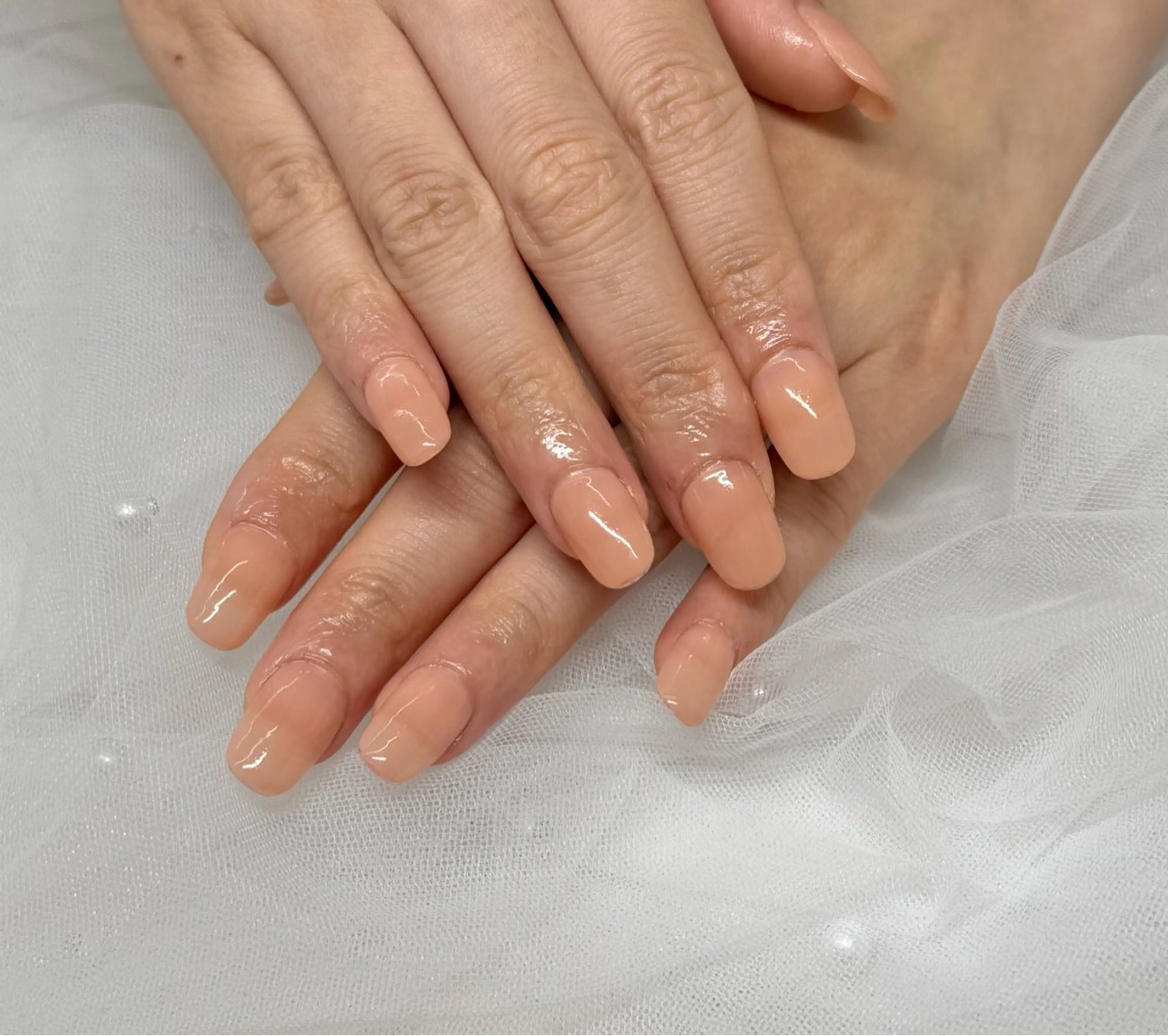 【12月15日】チップ長さ出しワンカラー💅オフ込み、なしどちらでも可✨の写真