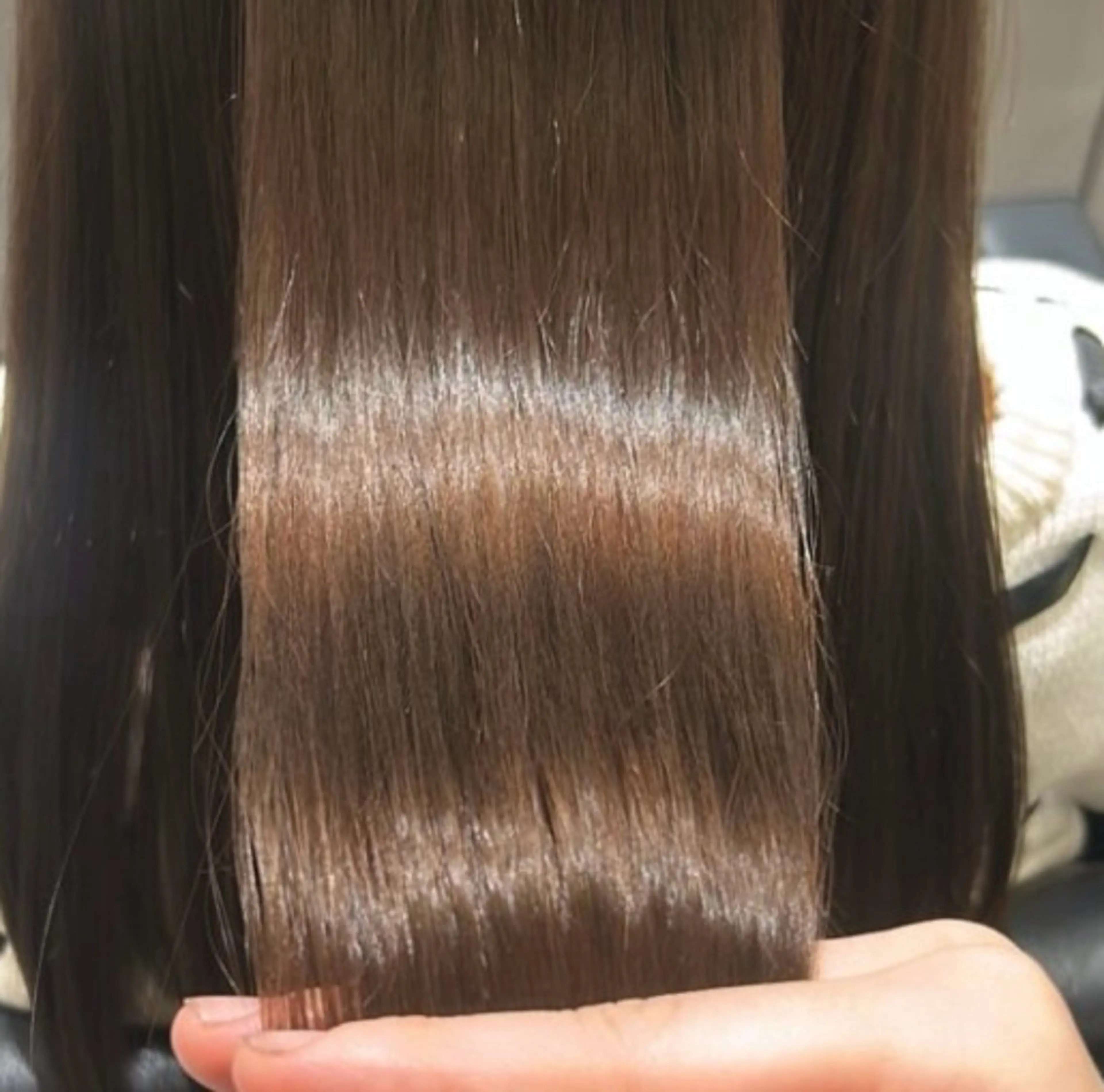 カラー eN° by youres hair 銀座所属・銀座/髪質改善×縮毛 艶髪ユウビのヘアスタイル