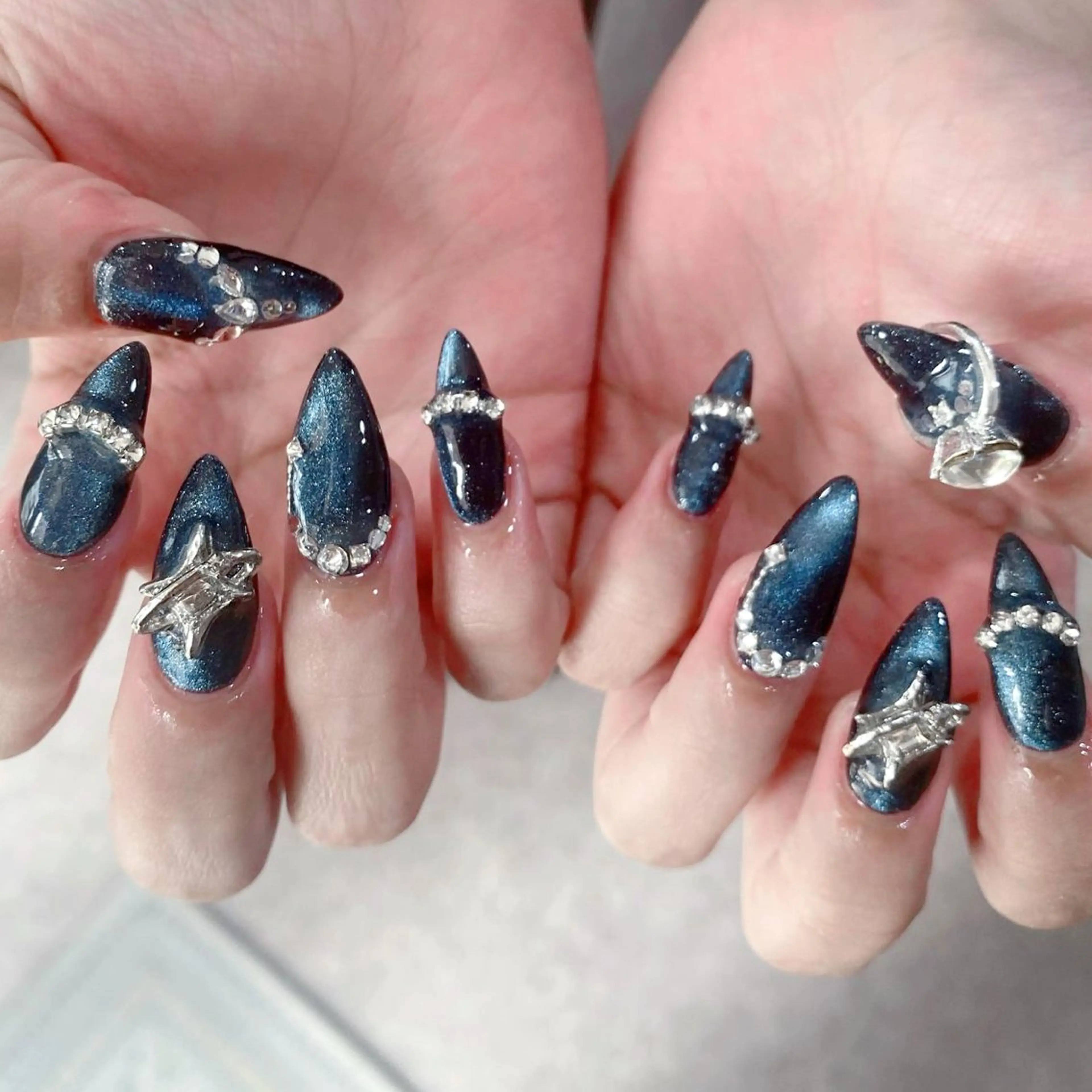 ネイル 韓国ネイル ワンホンネイル ハンドネイル ハンドケア Chang _Nailのネイルデザイン