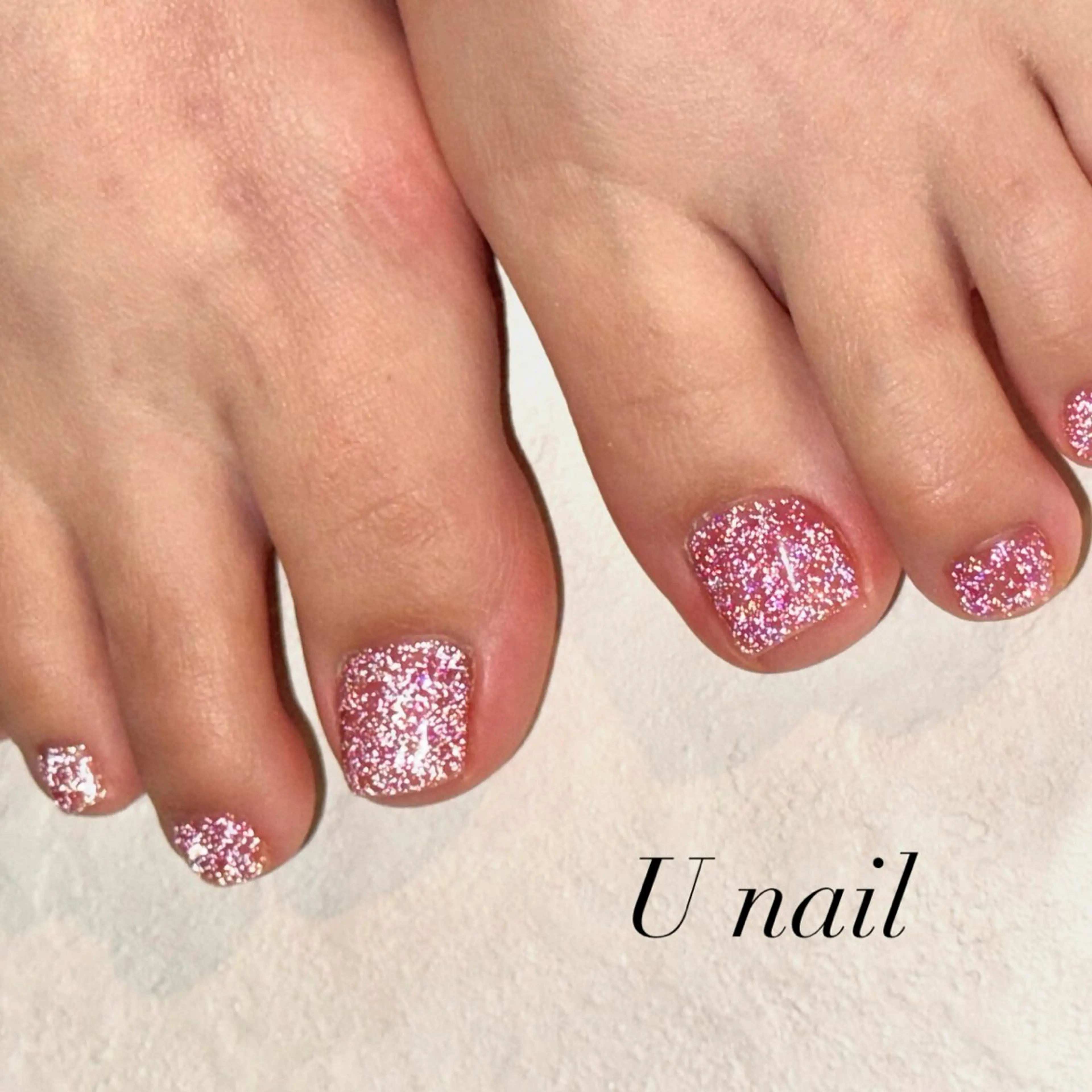ネイル フラッシュネイル ジェルネイル フットネイル U nail所属・U nailのネイルデザイン