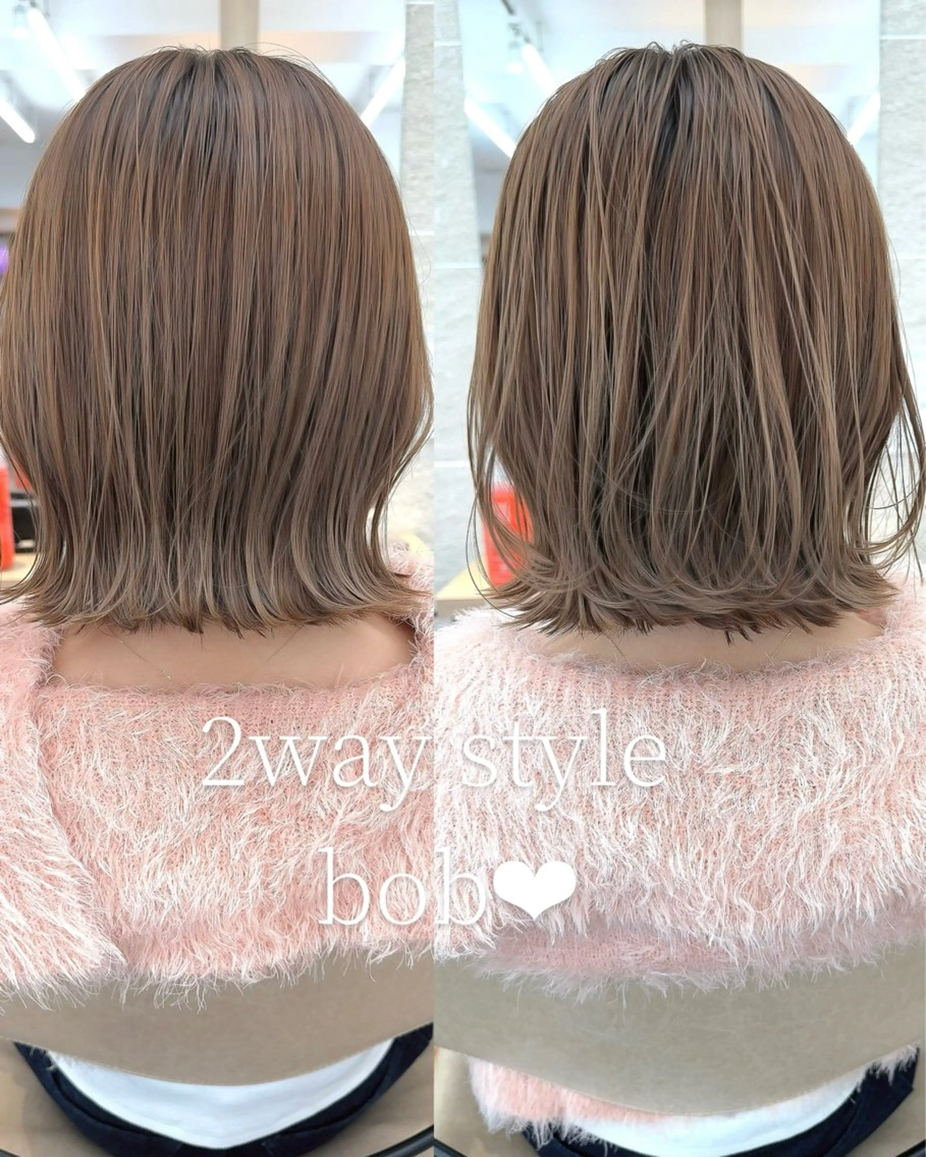 ミディアム 🌈韓国ボブミディ 表参道sandノスケのヘアスタイル
