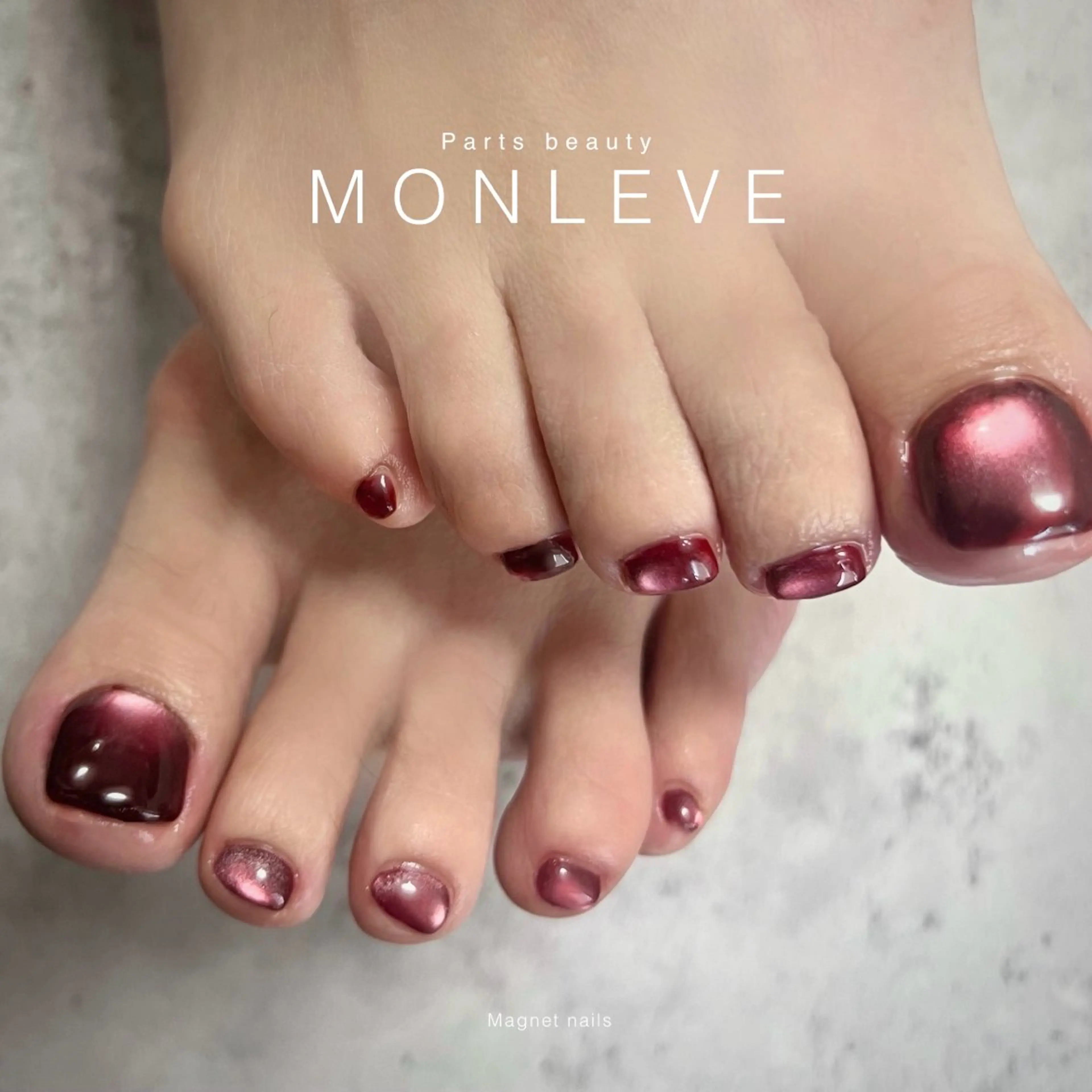 ネイル マグネットネイル Monleve Hiroのネイルデザイン