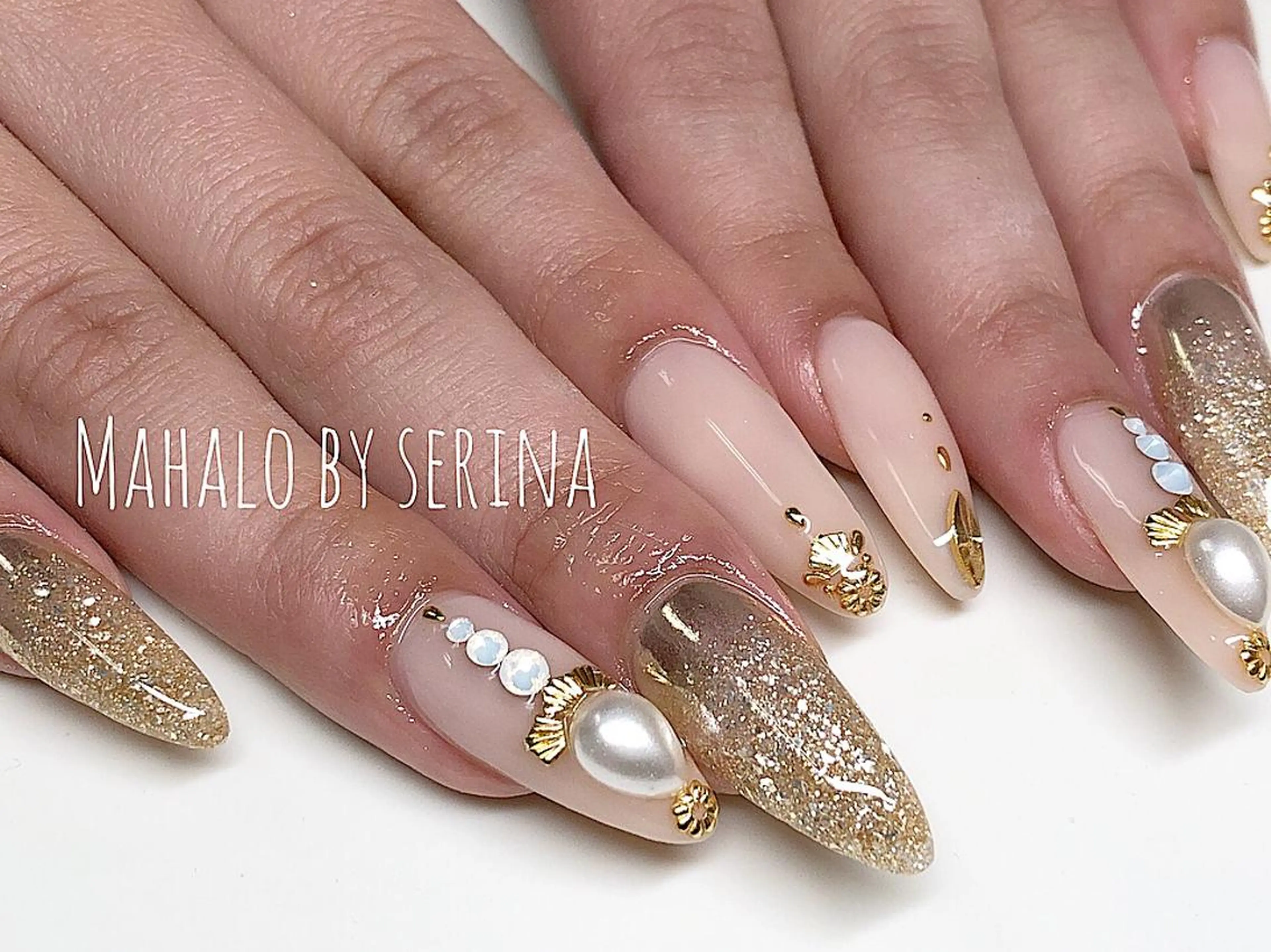 ロング カラー ネイル SUNNY BAE. SERINAのネイルデザイン