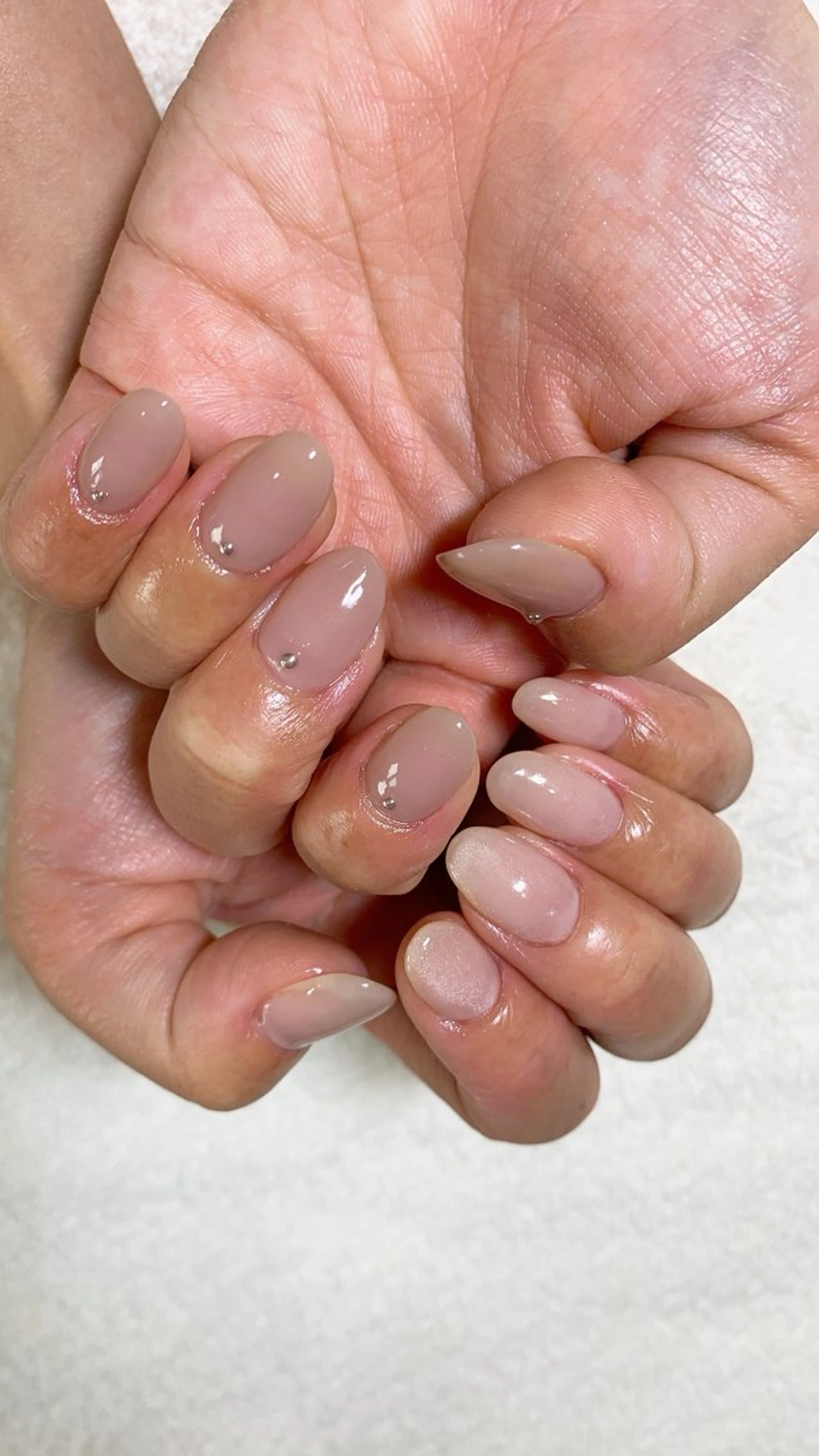 ネイル ストーンネイル Rect Shizukaのネイルデザイン