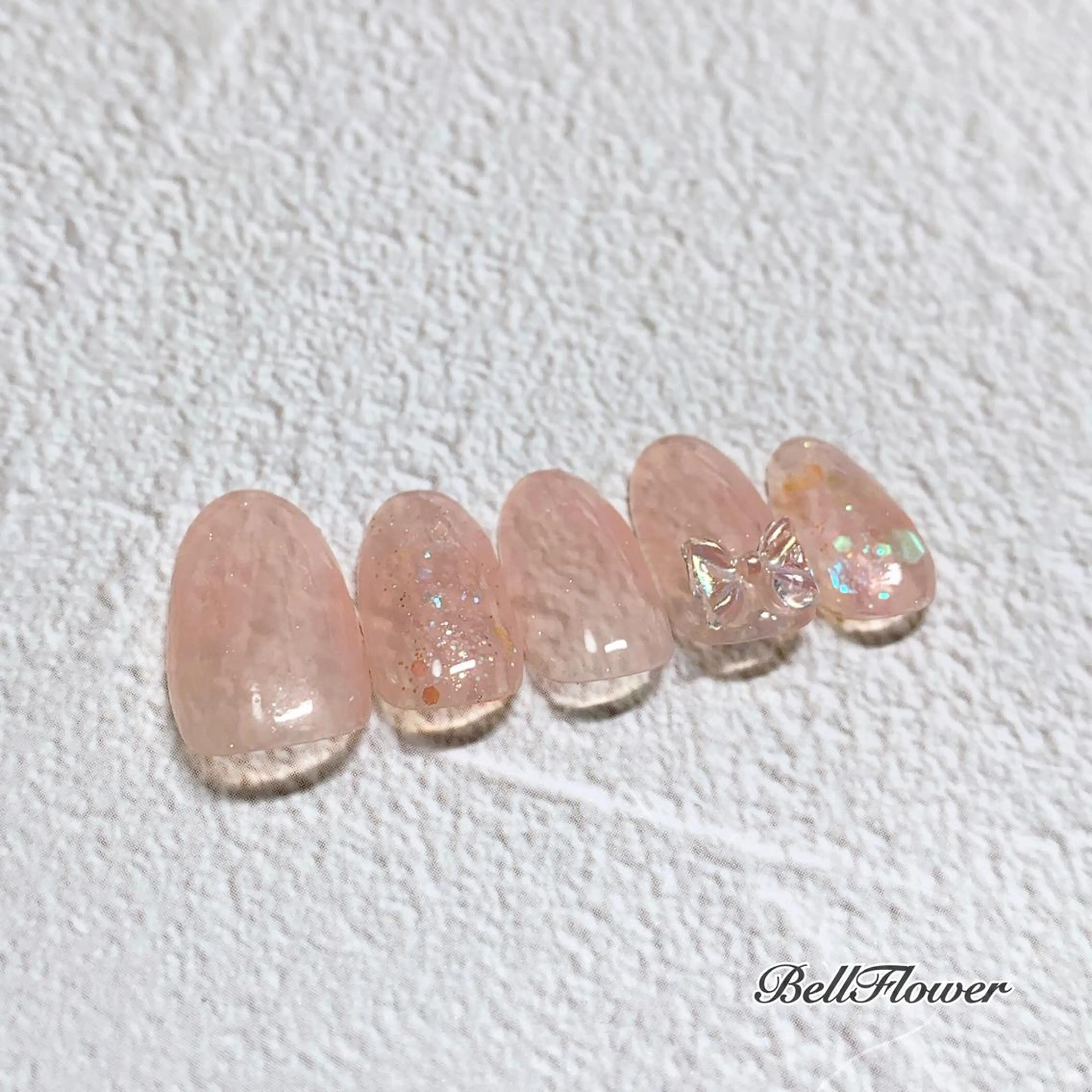 ネイル ハンドネイル Bell Flowerのネイルデザイン